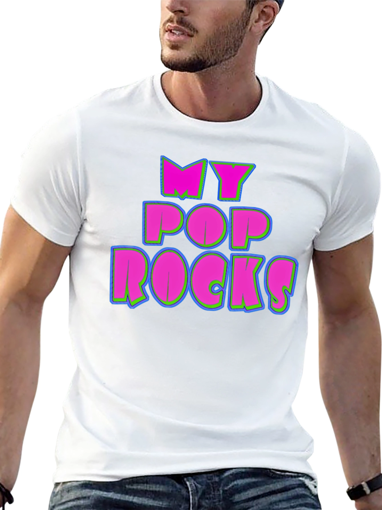My Pop Rocks T-Shirt - Novelty Graphic Tee