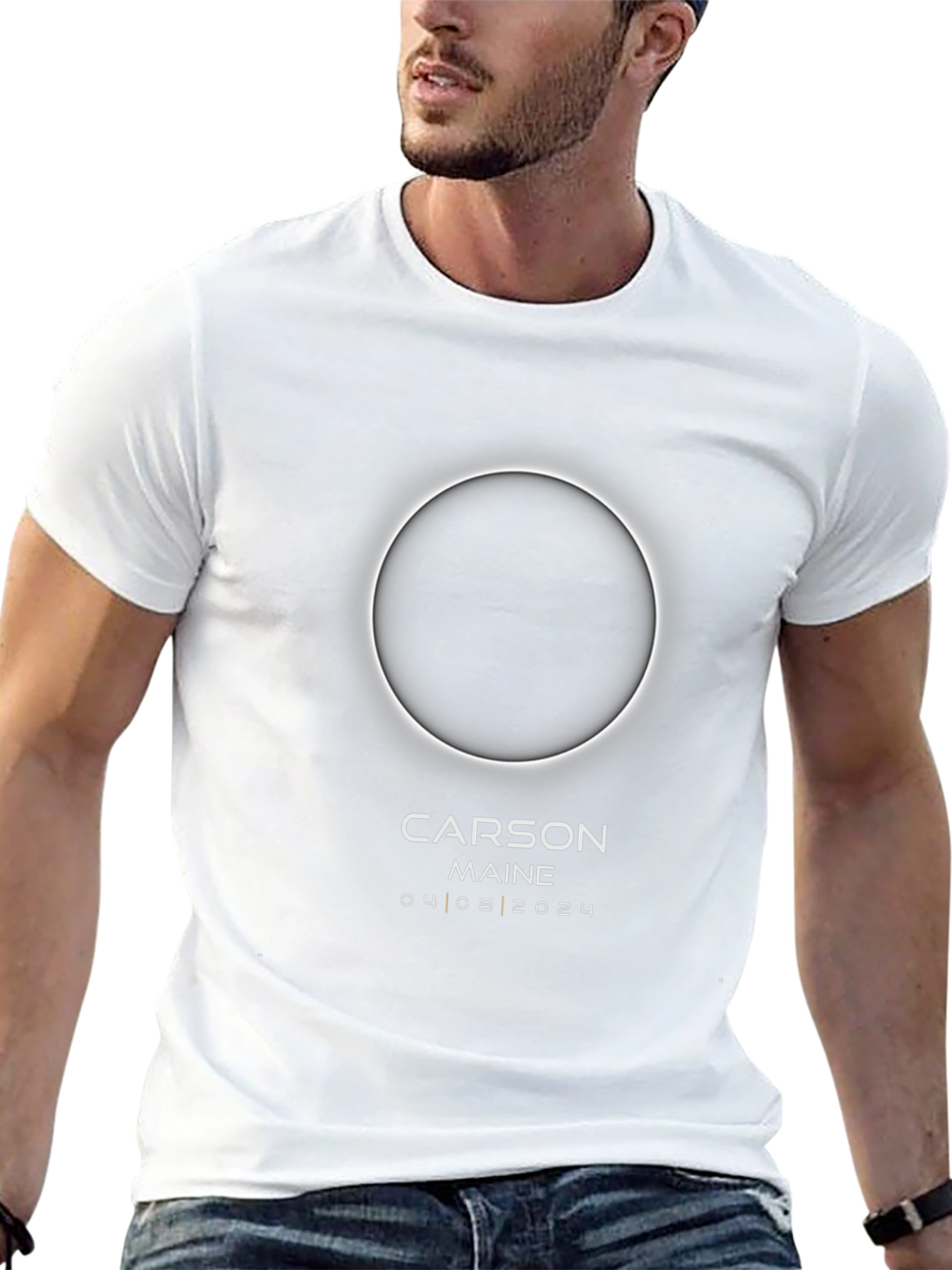 Total Solar Eclipse T-Shirt - Carson Maine 2024