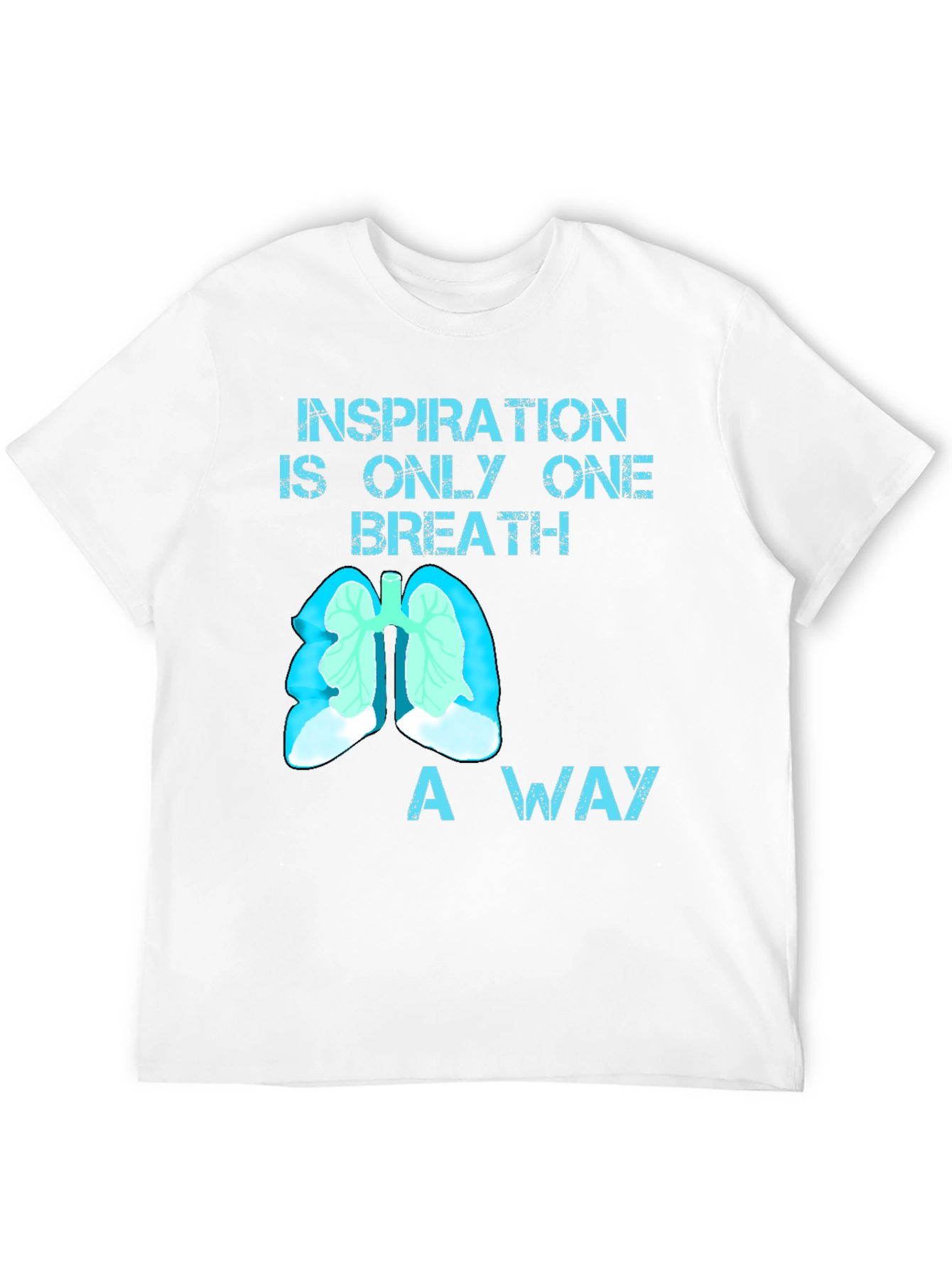 Inspiration Breath Lung Graphic T-Shirt
