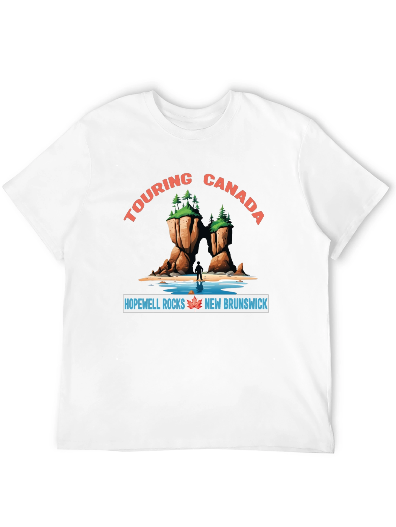 Touring Canada Hopewell Rocks T-Shirt