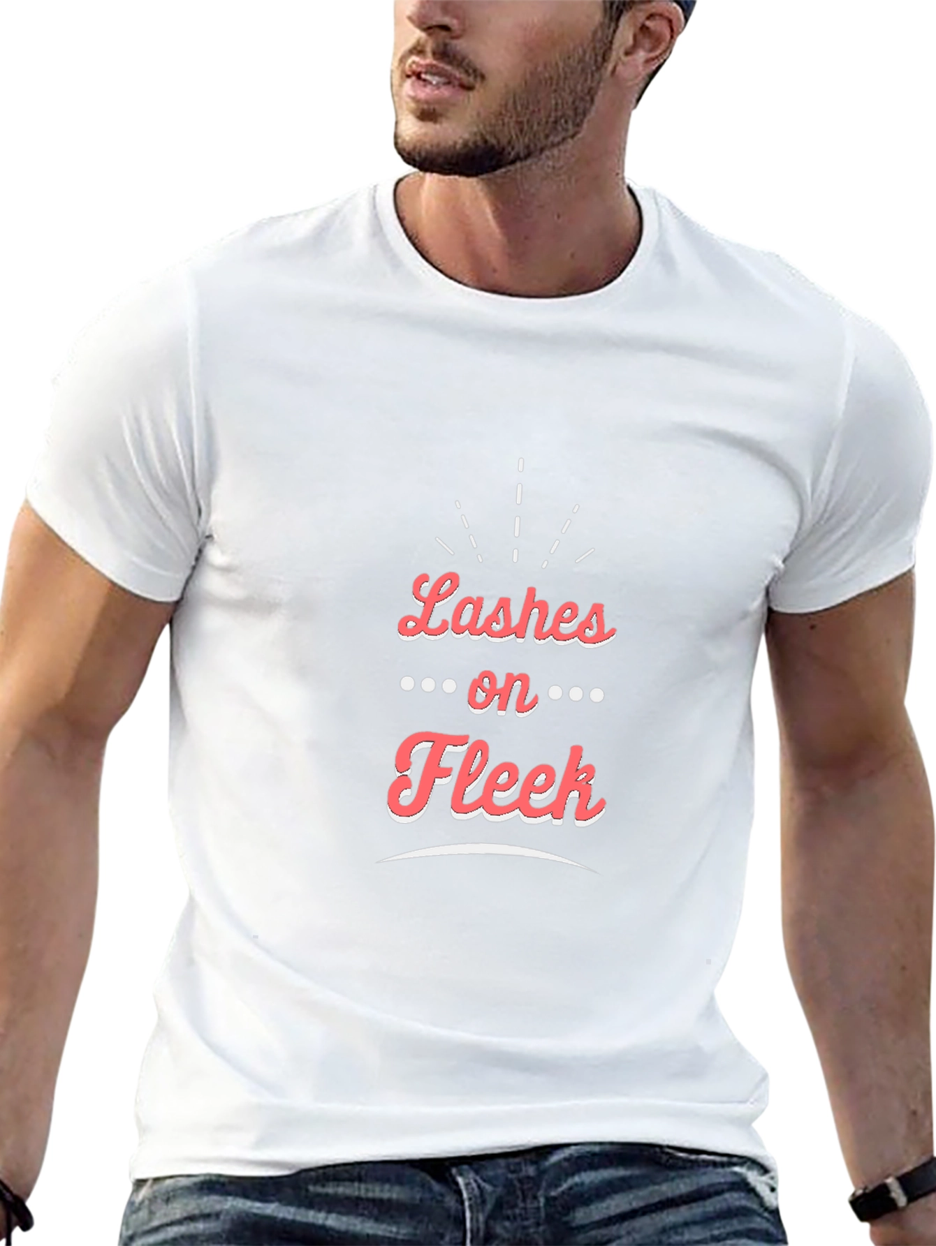 Lashes On Fleek Graphic Tee - Stylish & Trendy