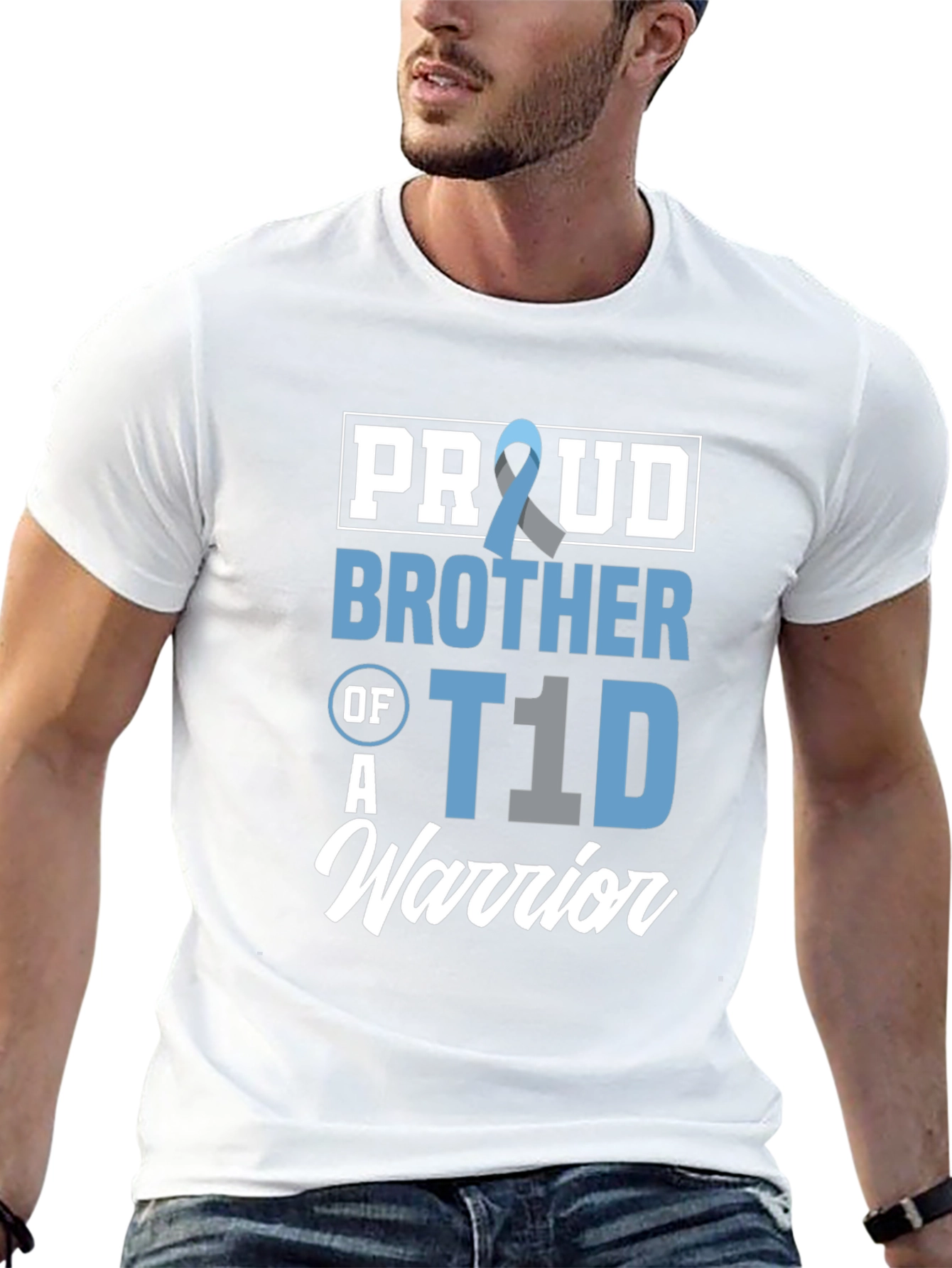 Proud Brother of a T1D Warrior T-Shirt