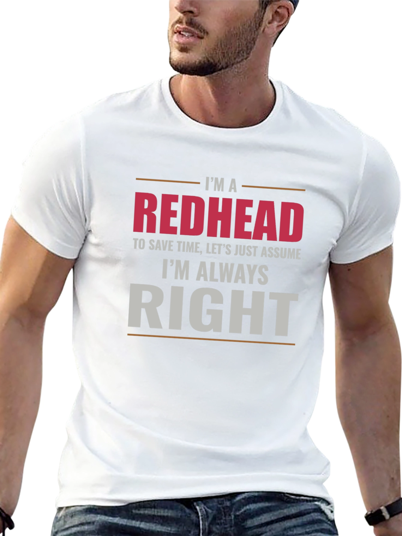 Redhead Always Right Graphic Tee