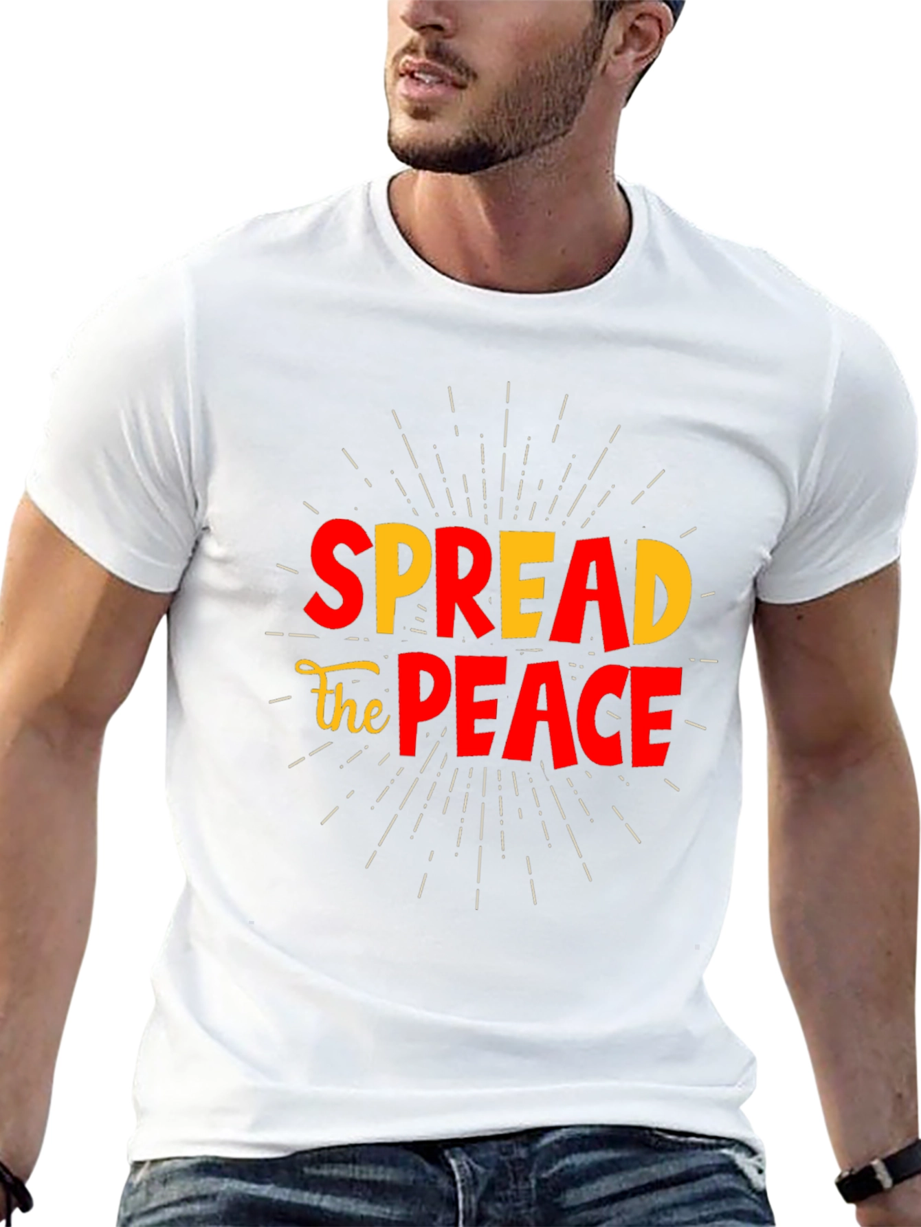 Spread the Peace Graphic T-Shirt