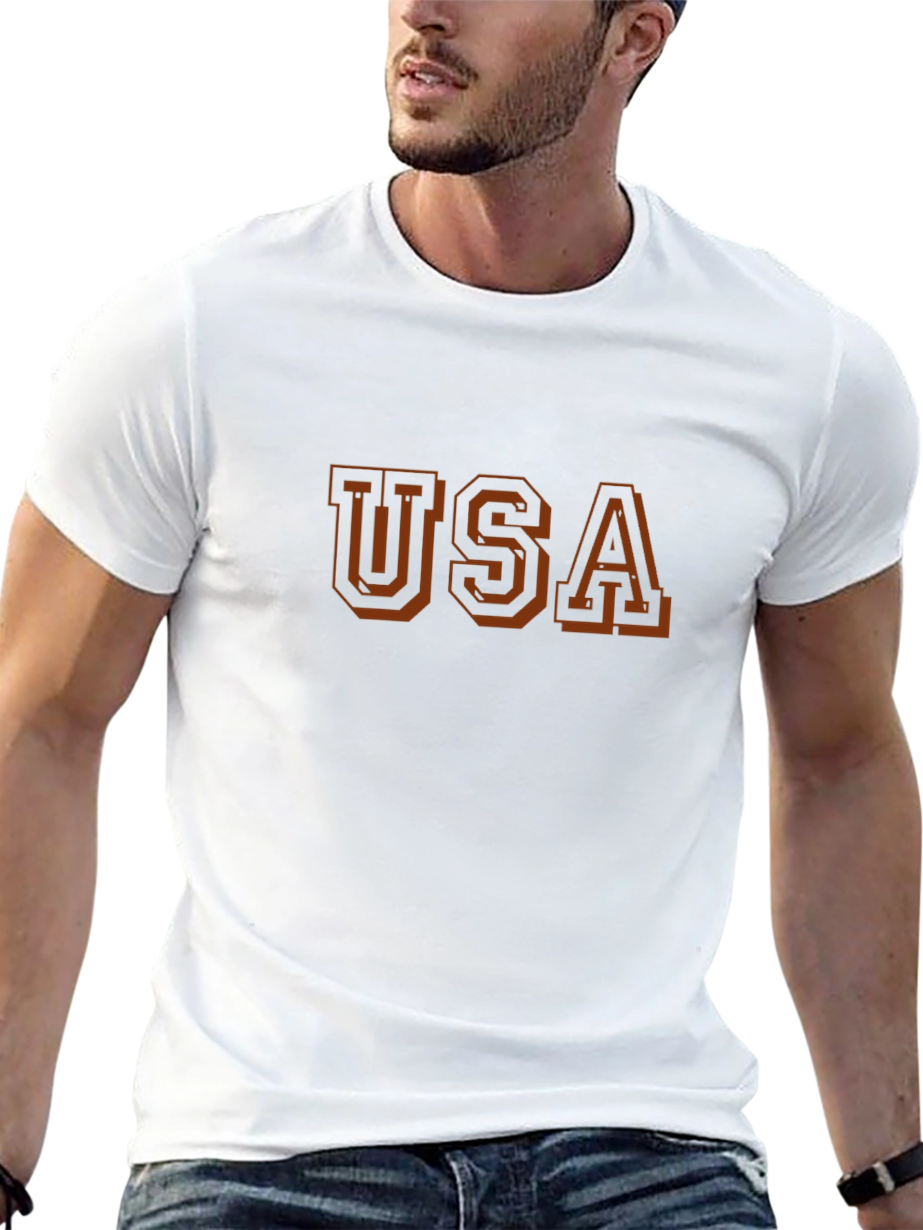 USA Collegiate Graphic T-Shirt