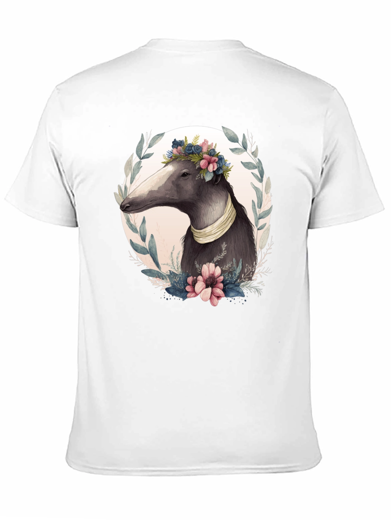 Floral Anteater Graphic Tee