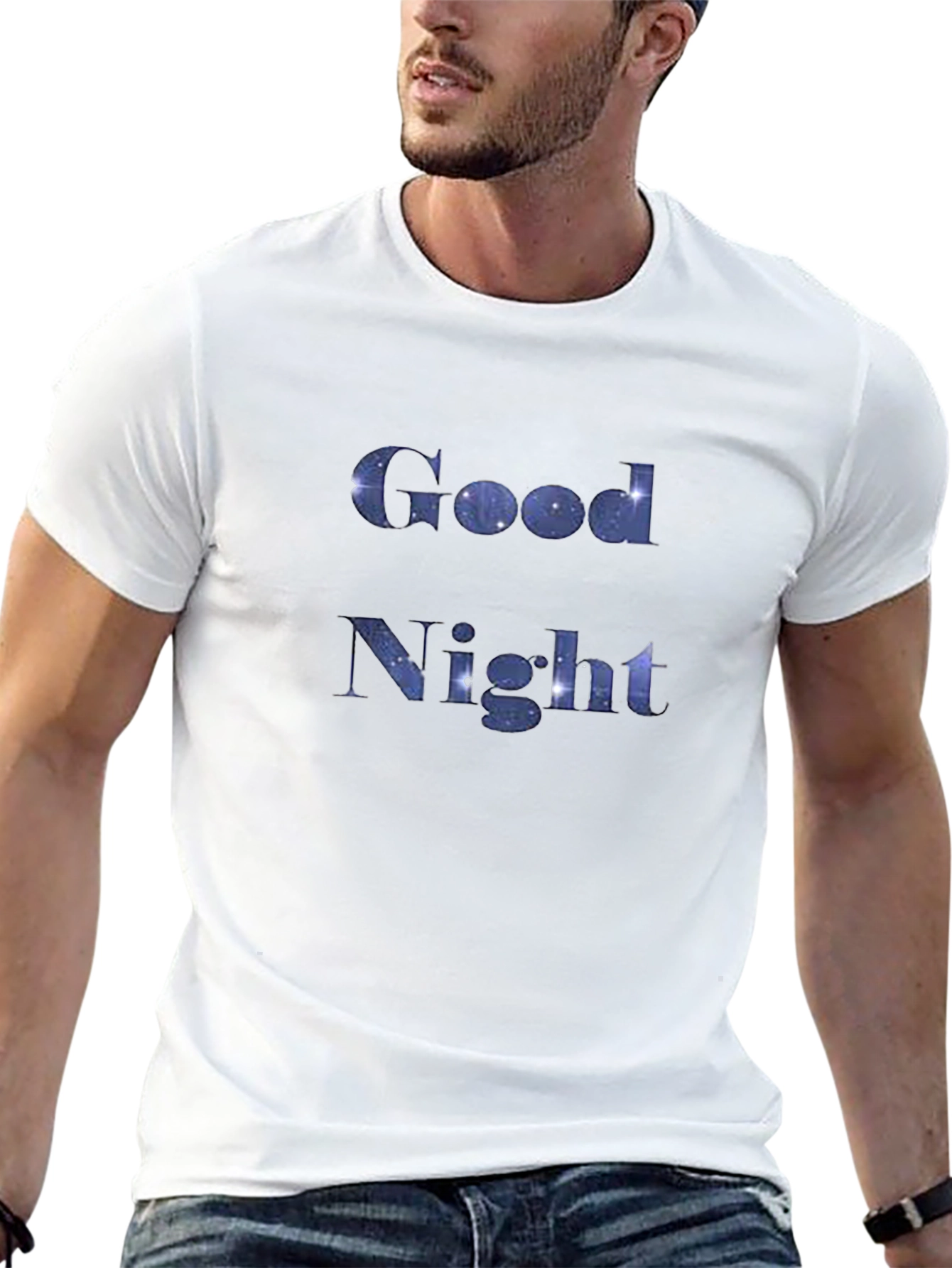 Good Night Space Galaxy Tee