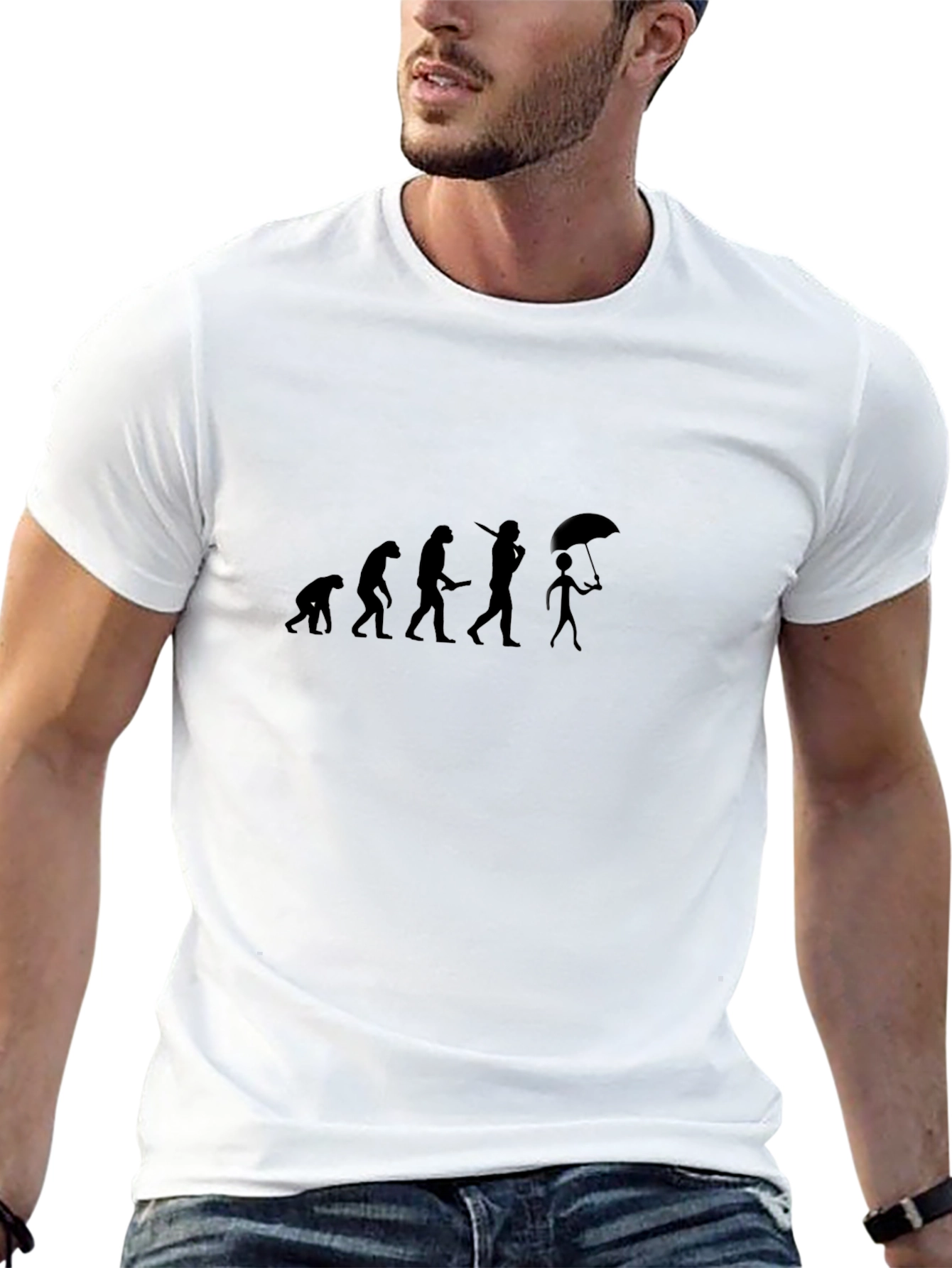 Evolution Funny T-Shirt | Black