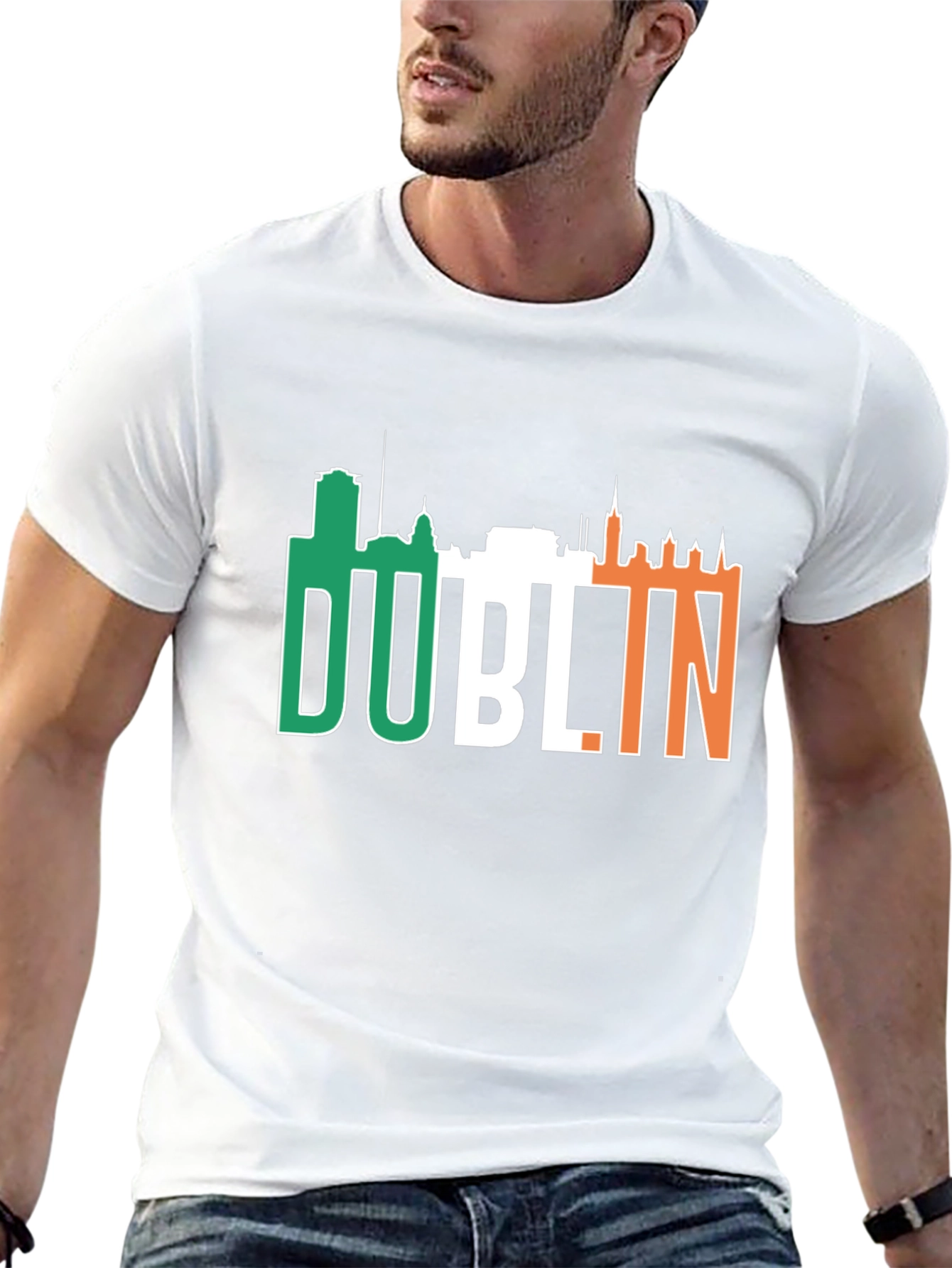 Dublin Ireland Skyline T-Shirt
