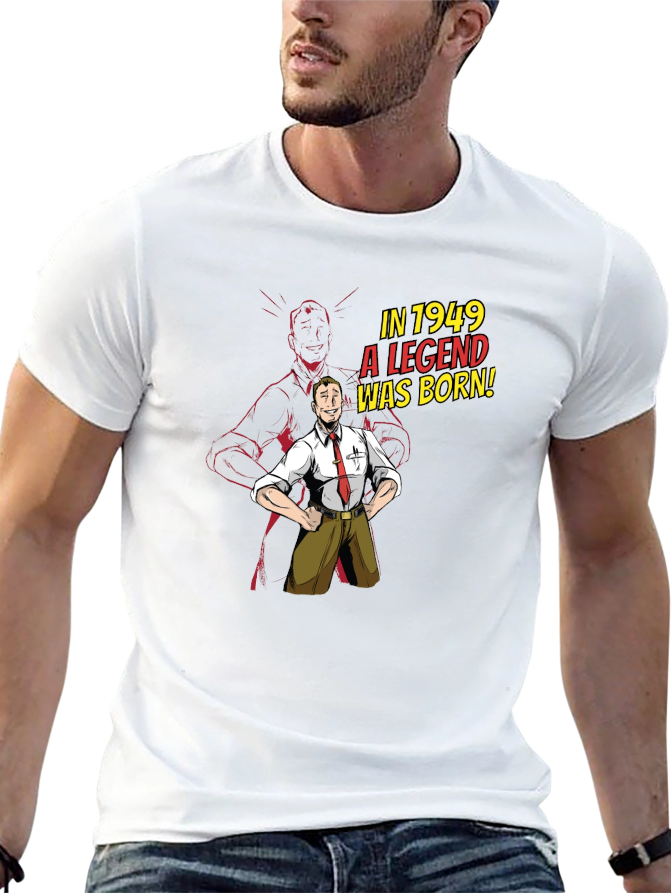 Legend Born in 1949 Graphic T-Shirt