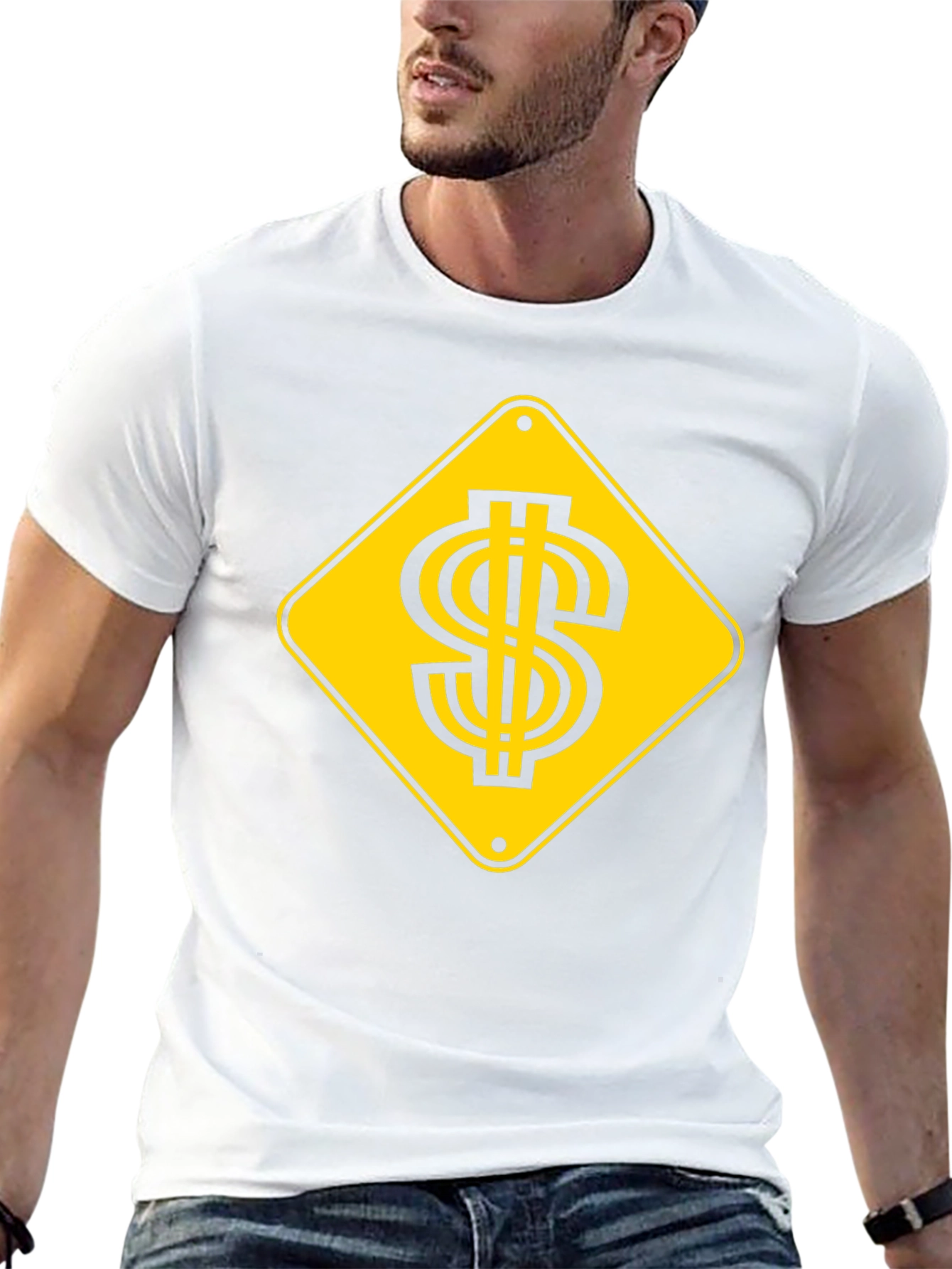 Dollar Sign Warning T-Shirt
