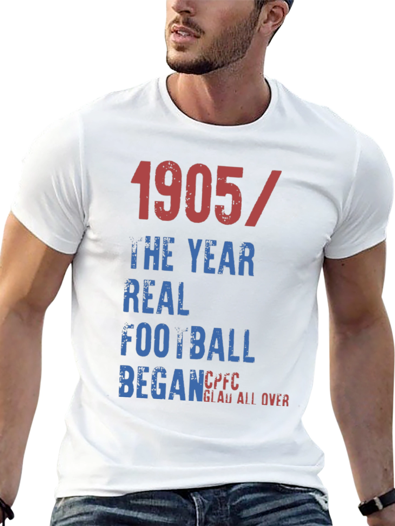 1905 Real Football T-Shirt - CPFC Glau All Over