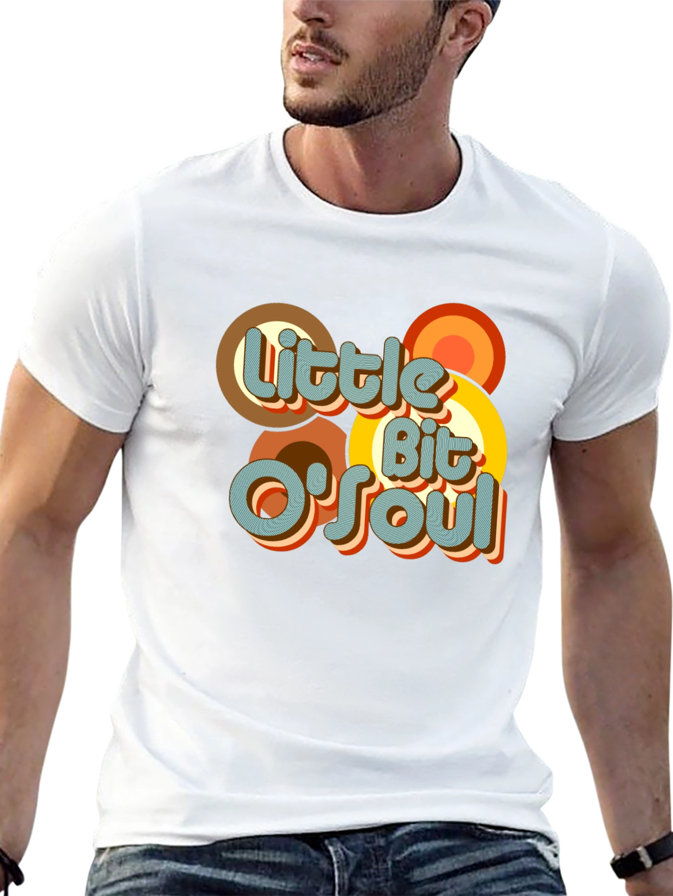 Retro Little Bit O Soul Graphic T-Shirt