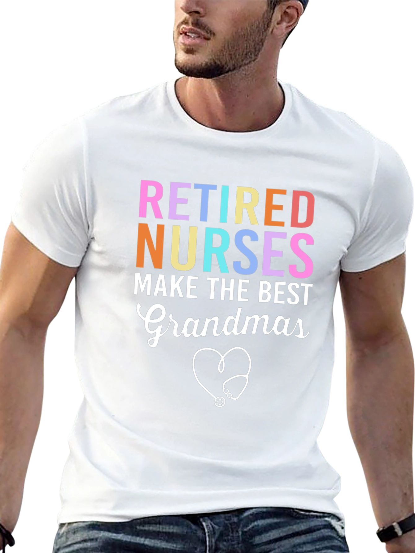 Retired Nurses Best Grandmas T-Shirt