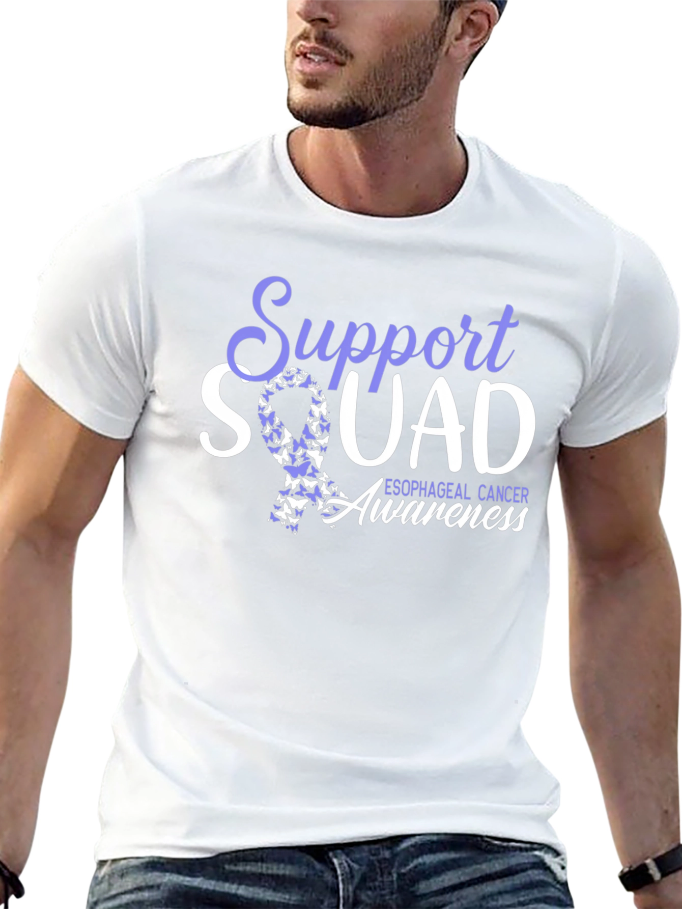 Esophageal Cancer Awareness Support Squad T-Shirt