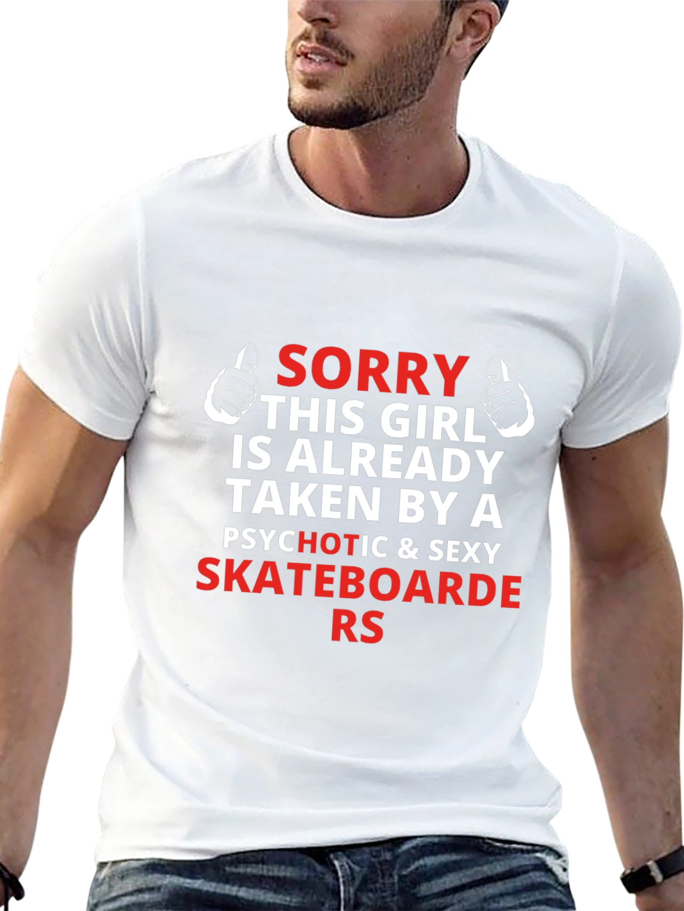 Sorry Taken by Skateboarders Graphic Tee