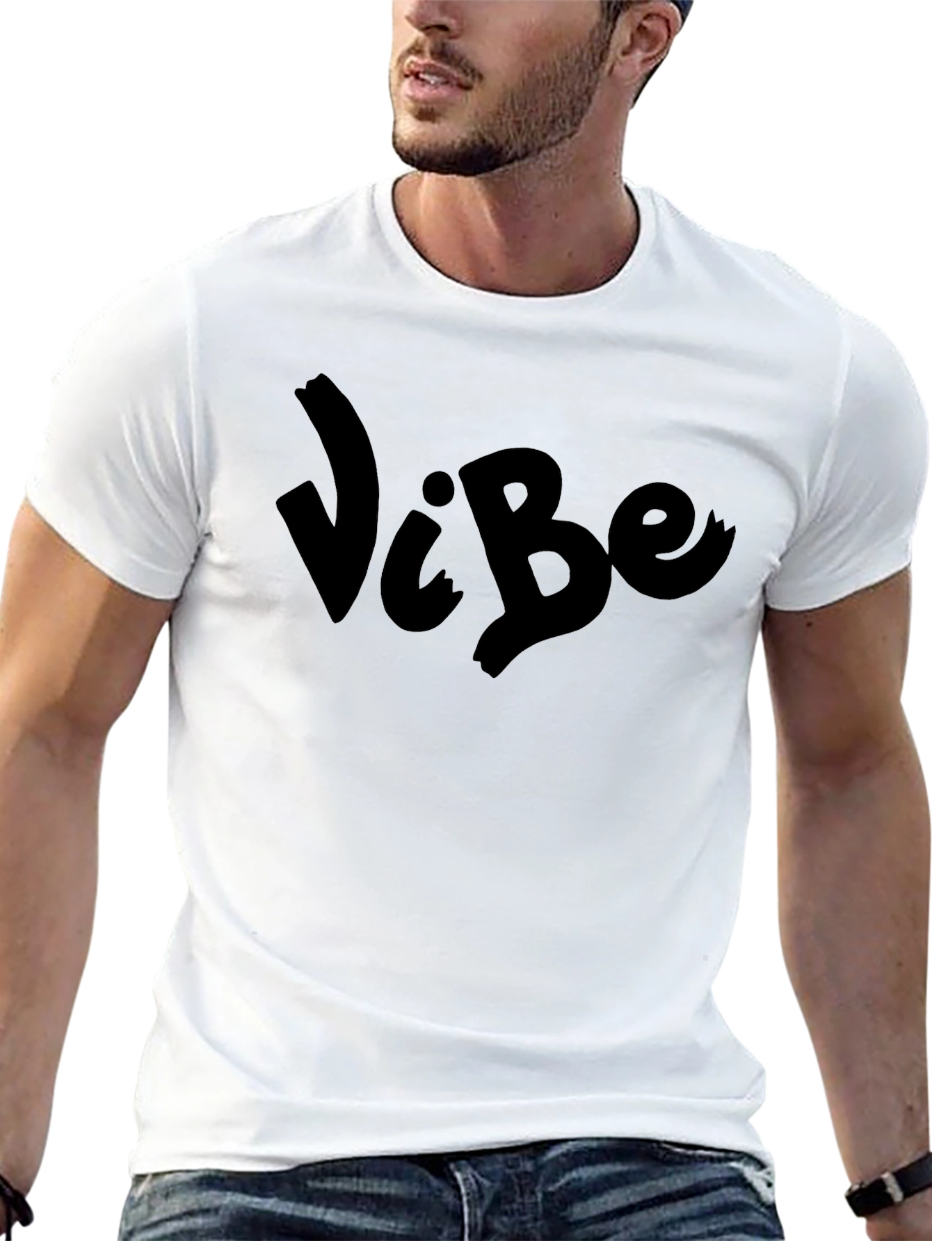 Vibe Graphic T-Shirt - Casual Style