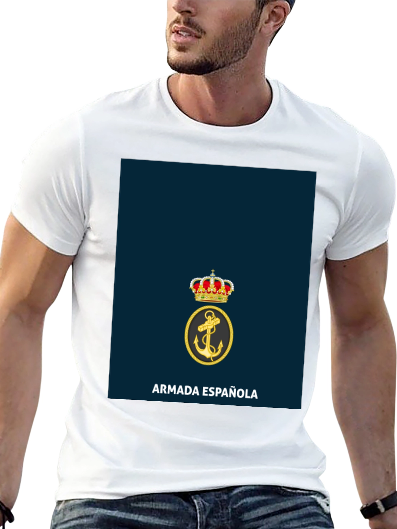 Spanish Navy Armada Española Graphic T-Shirt
