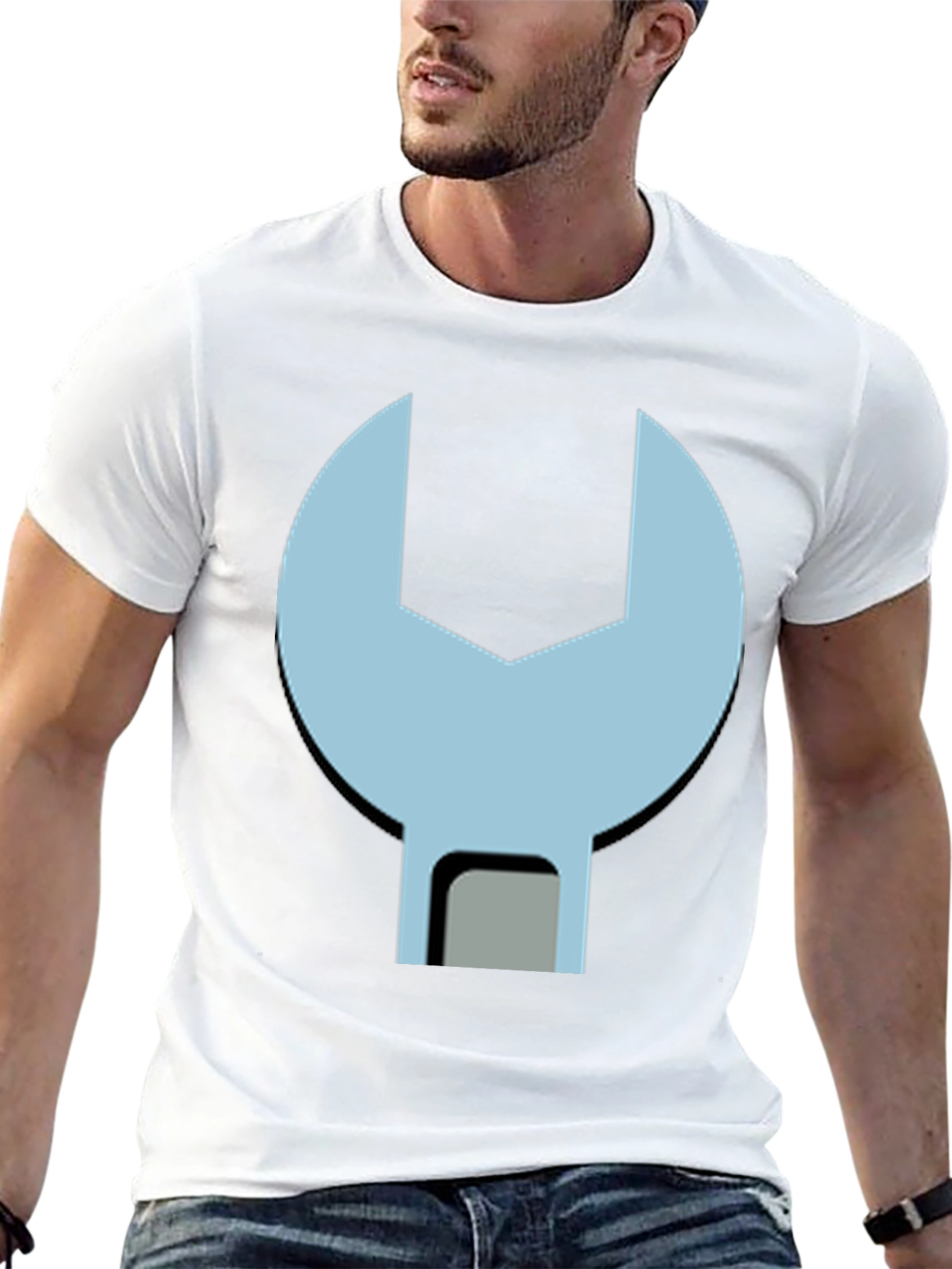 Wrench Graphic Tee - Cool Mechanic Shirt