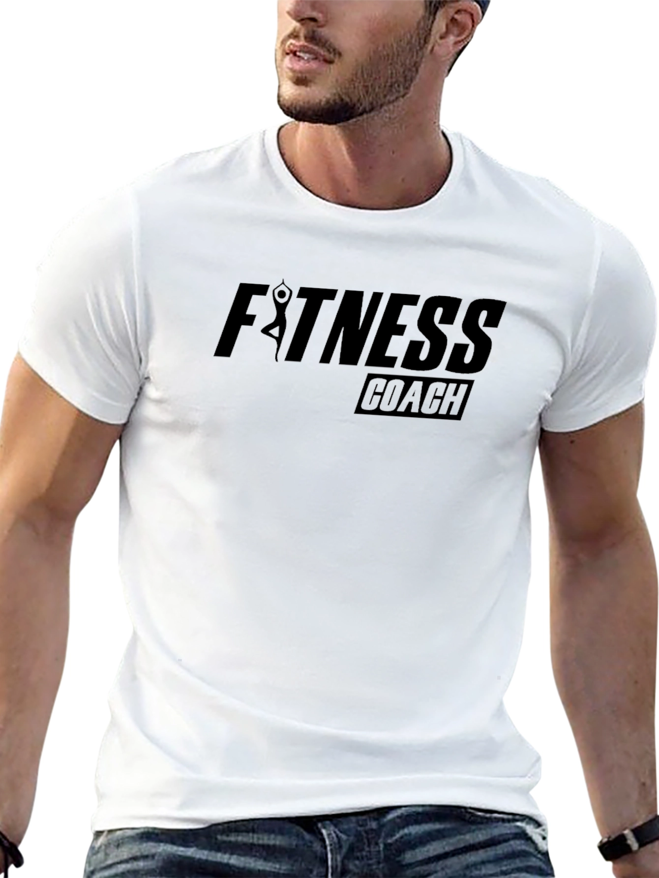 Fitness Coach Black T-Shirt