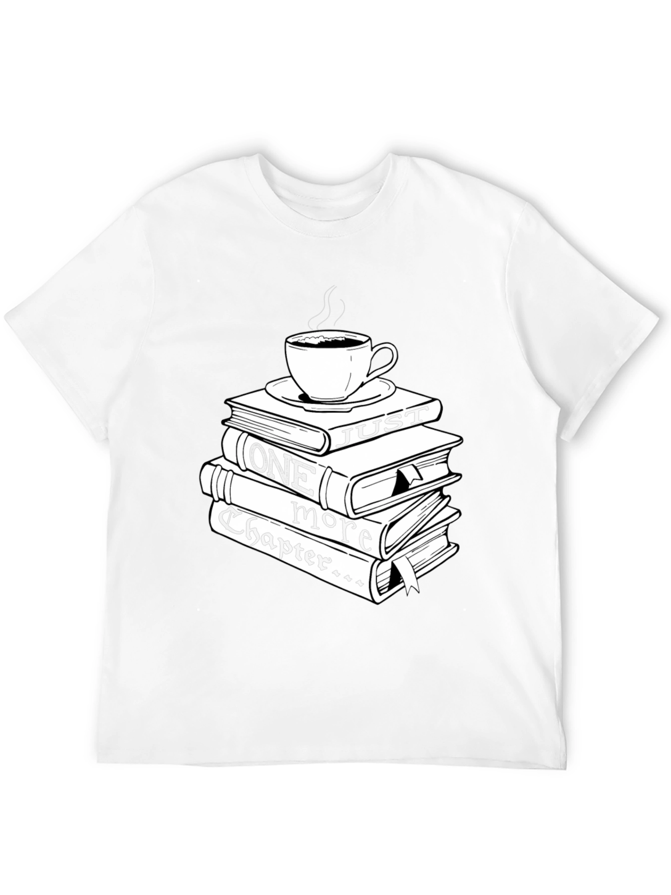 Book Lover Tee: Just One More Chapter Design