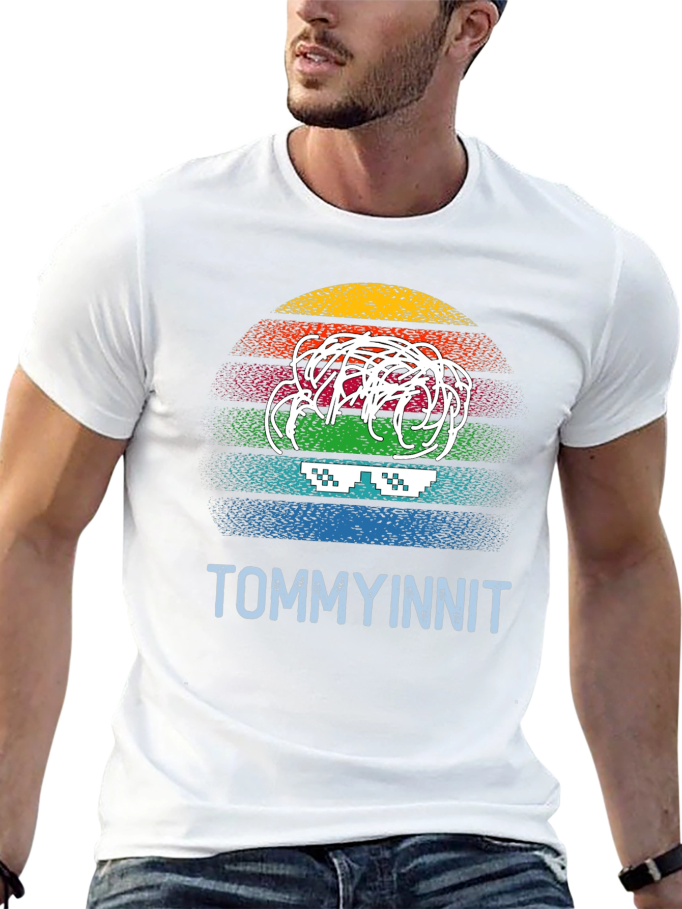 TommyInnit Sunset Graphic Tee
