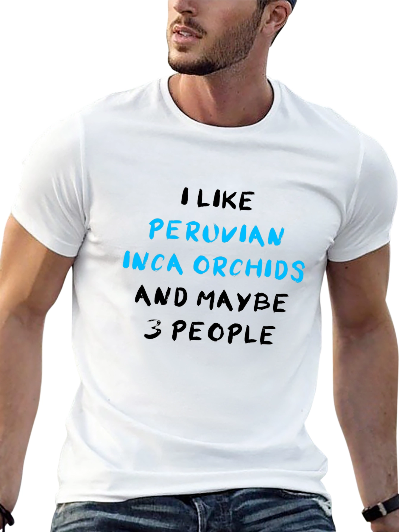 Peruvian Inca Orchids Graphic Tee