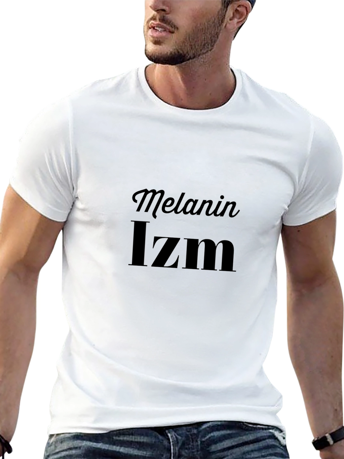 Melanin Izm Graphic Tee - Stylish Black T-Shirt