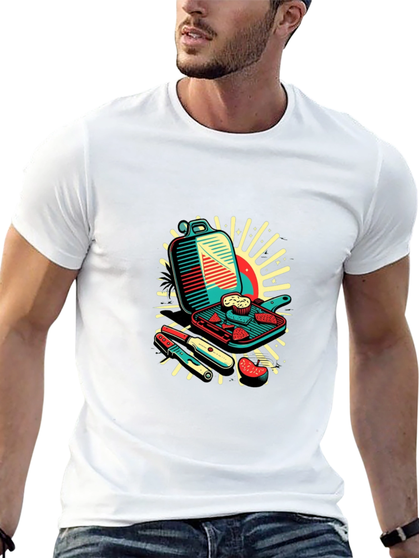 Grill Master T-Shirt: Unique Graphic Tee