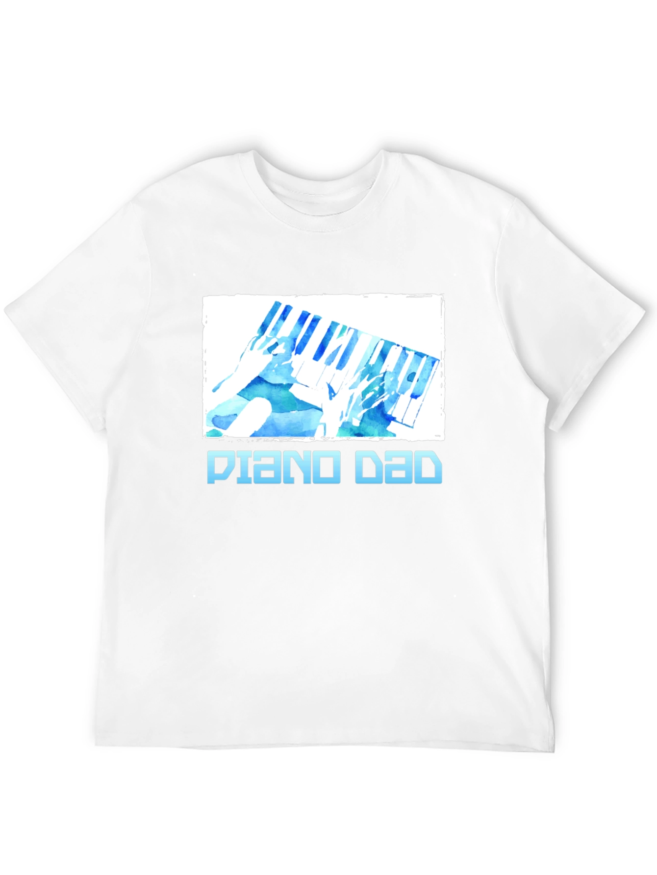 Piano Dad T-Shirt - Musician Gift