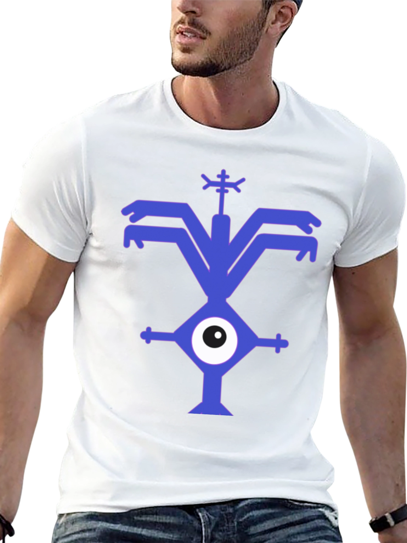 One-Eyed Monster Graphic T-Shirt