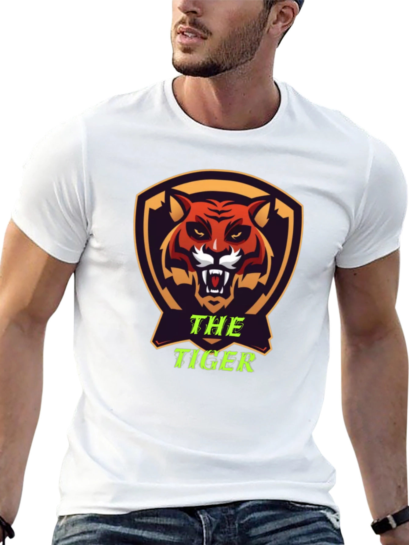 The Tiger Graphic Tee - Bold & Stylish