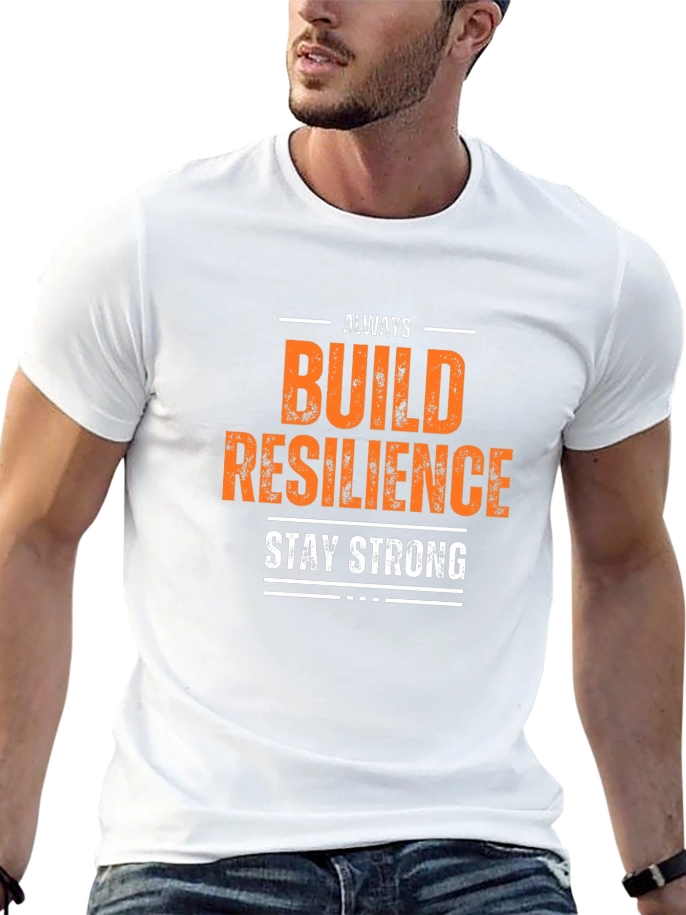 Build Resilience Black T-Shirt