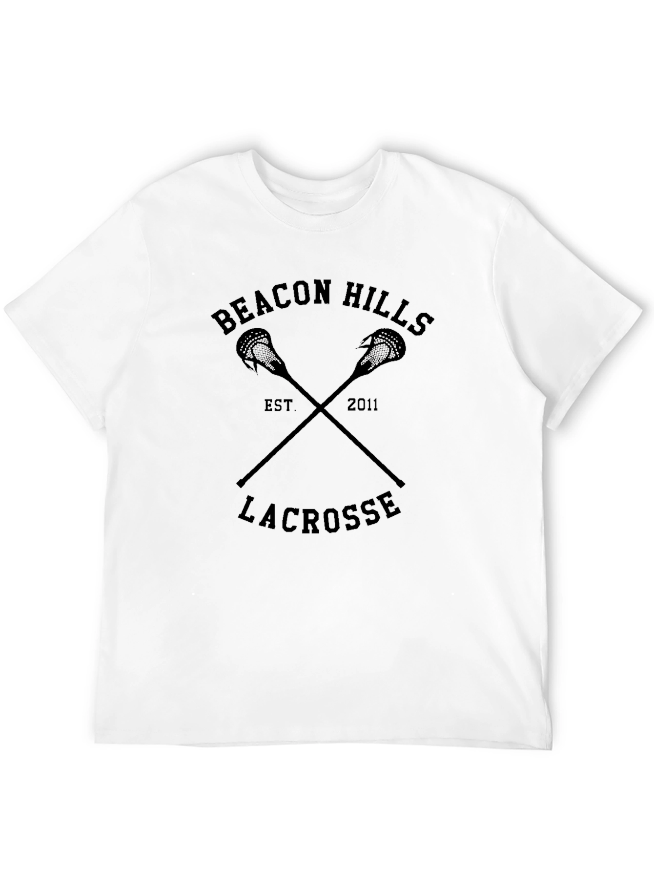 Beacon Hills Lacrosse Black T-Shirt