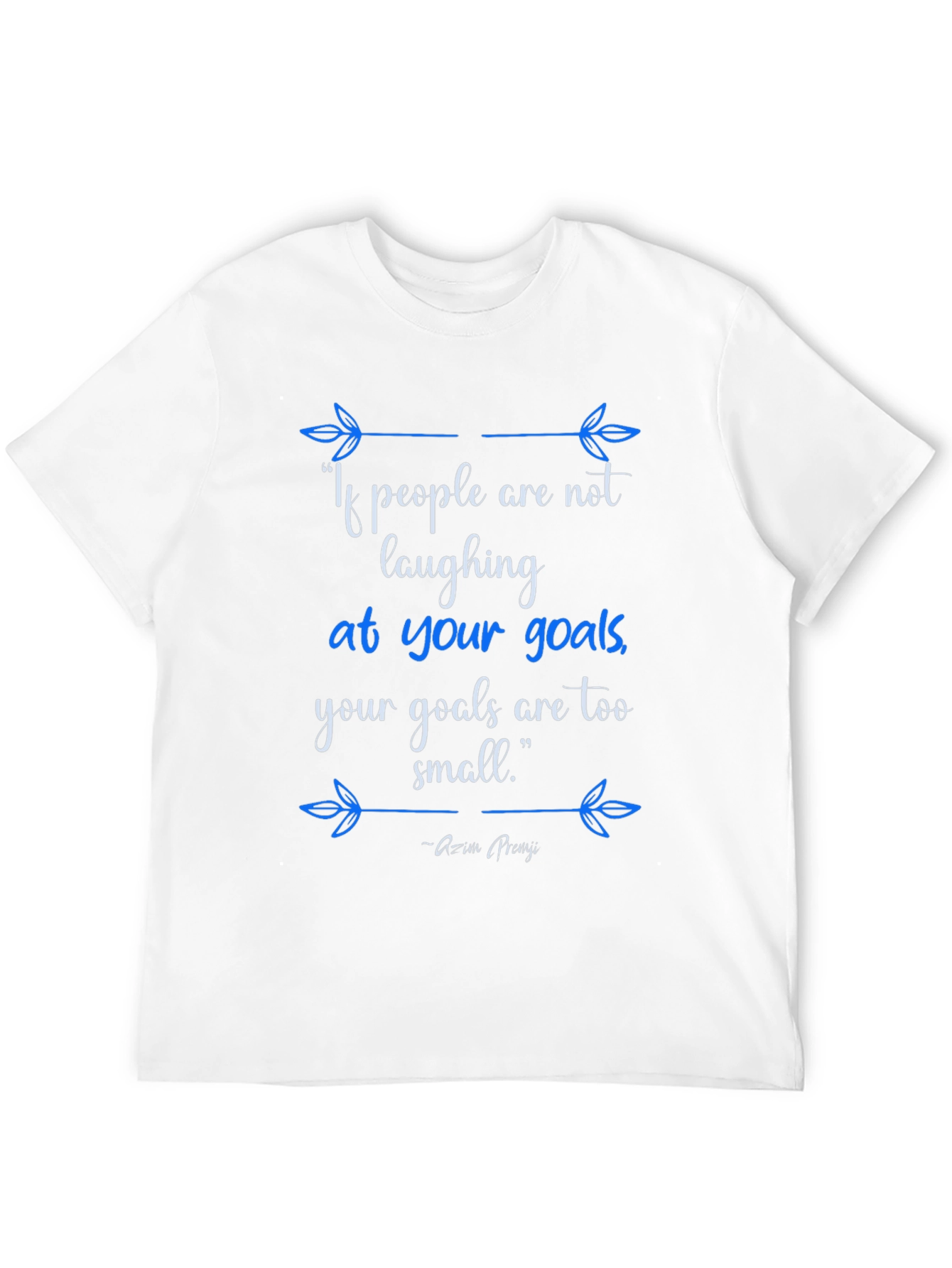 Inspirational Goals Graphic T-Shirt