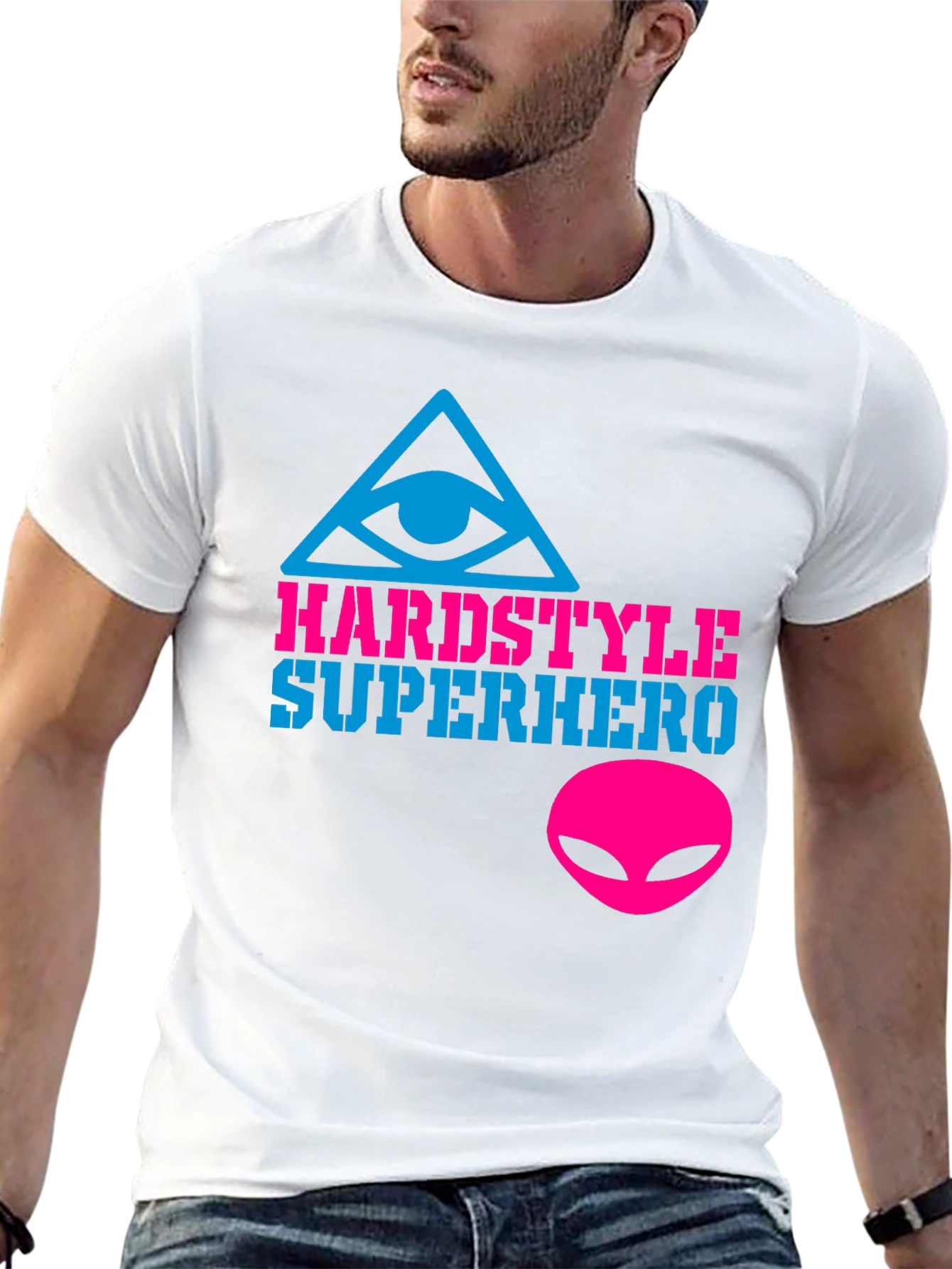 Hardstyle Superhero Graphic Tee