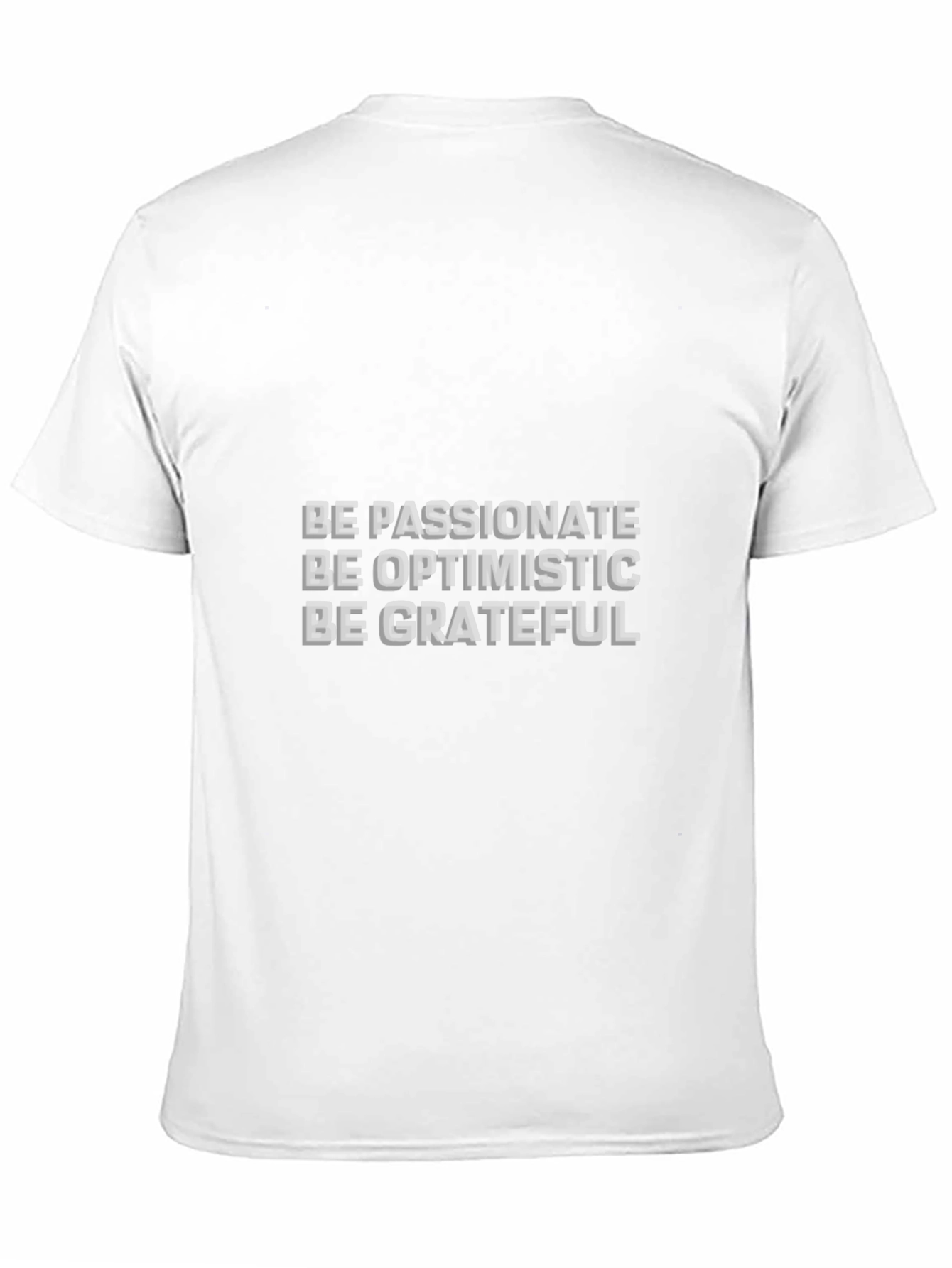 Be Positive Graphic Tee - Black