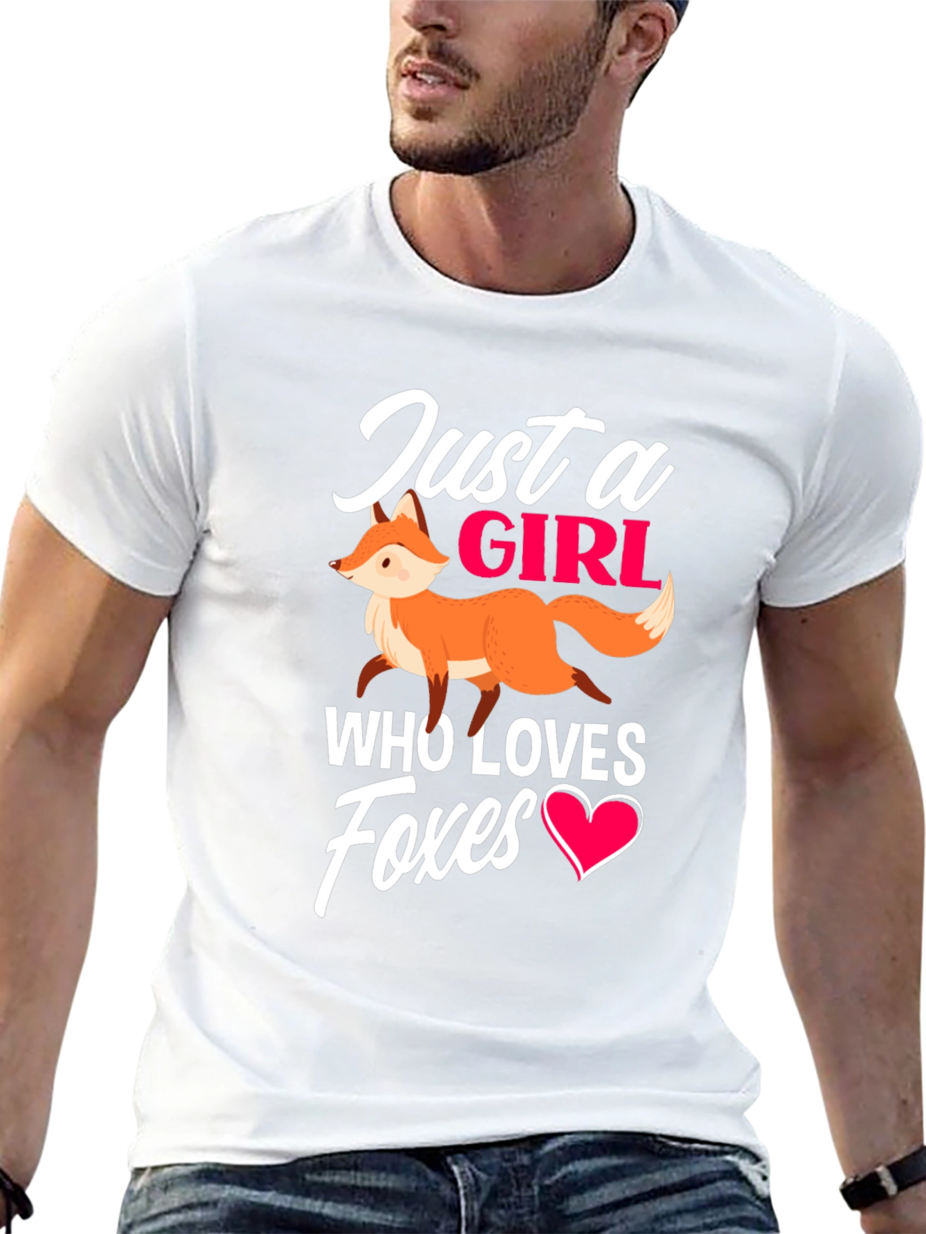 Just A Girl Who Loves Foxes T-Shirt