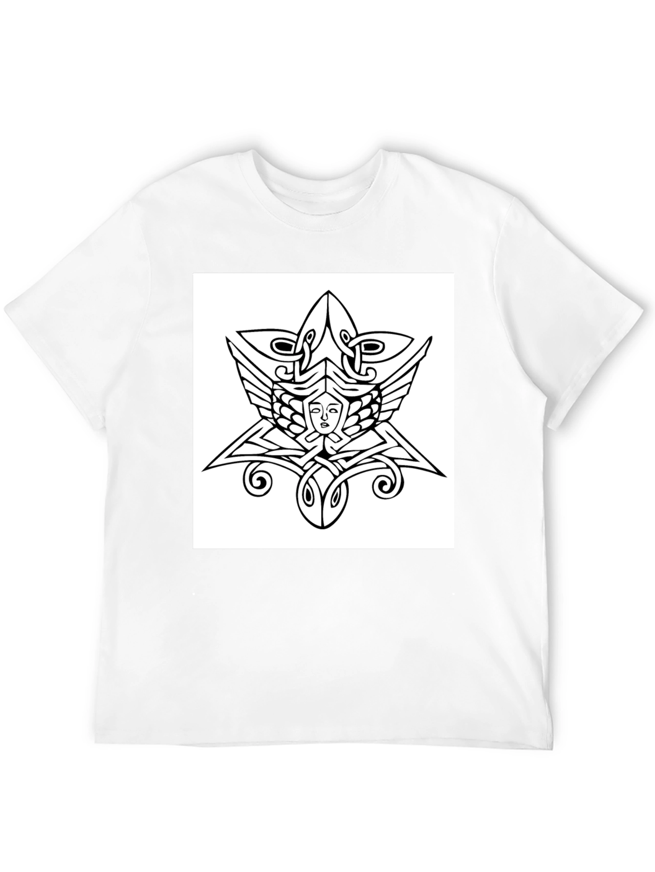 Unique Celtic Knot T-Shirt - Black