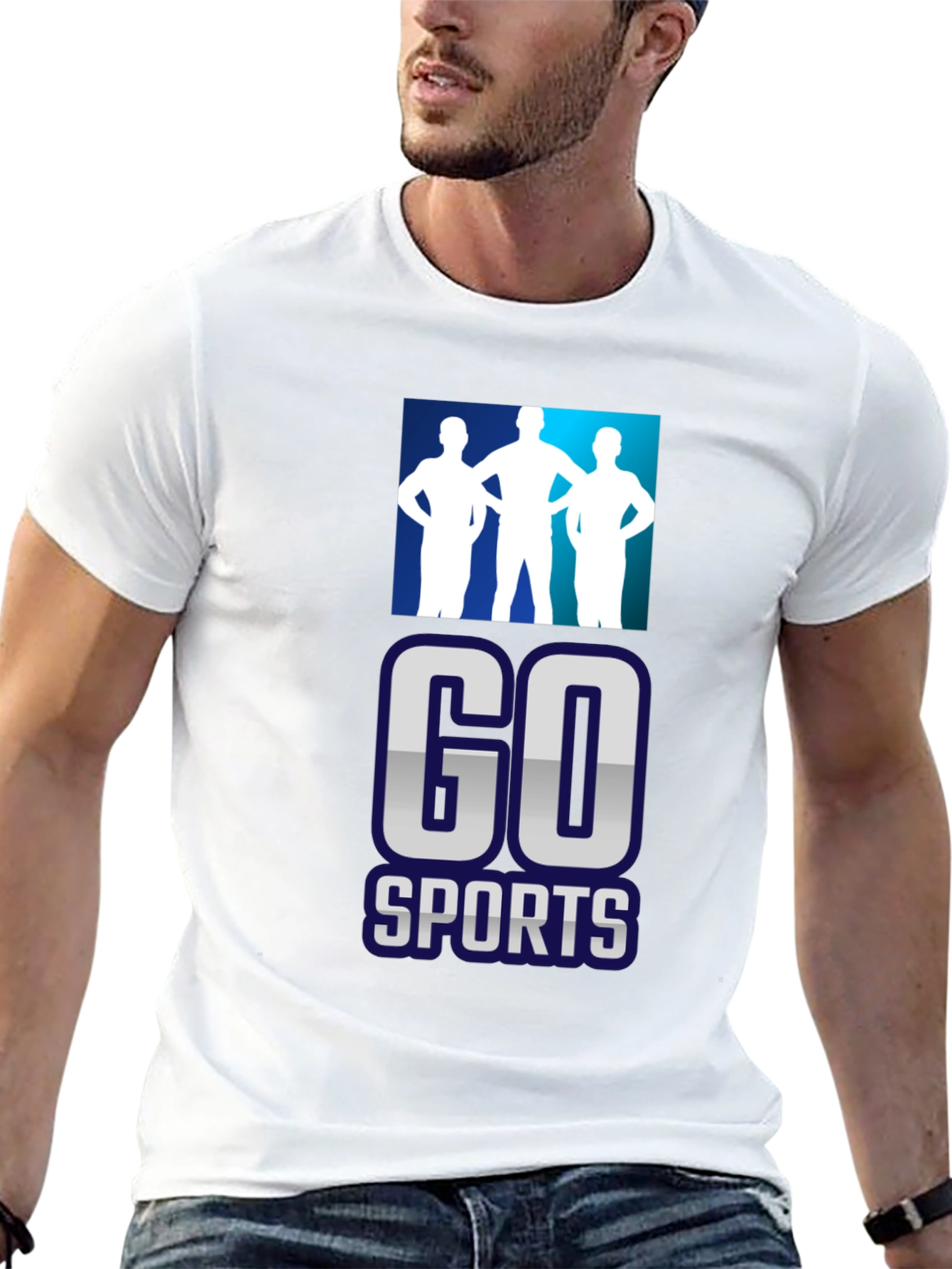 Go Sports Graphic Print T-Shirt