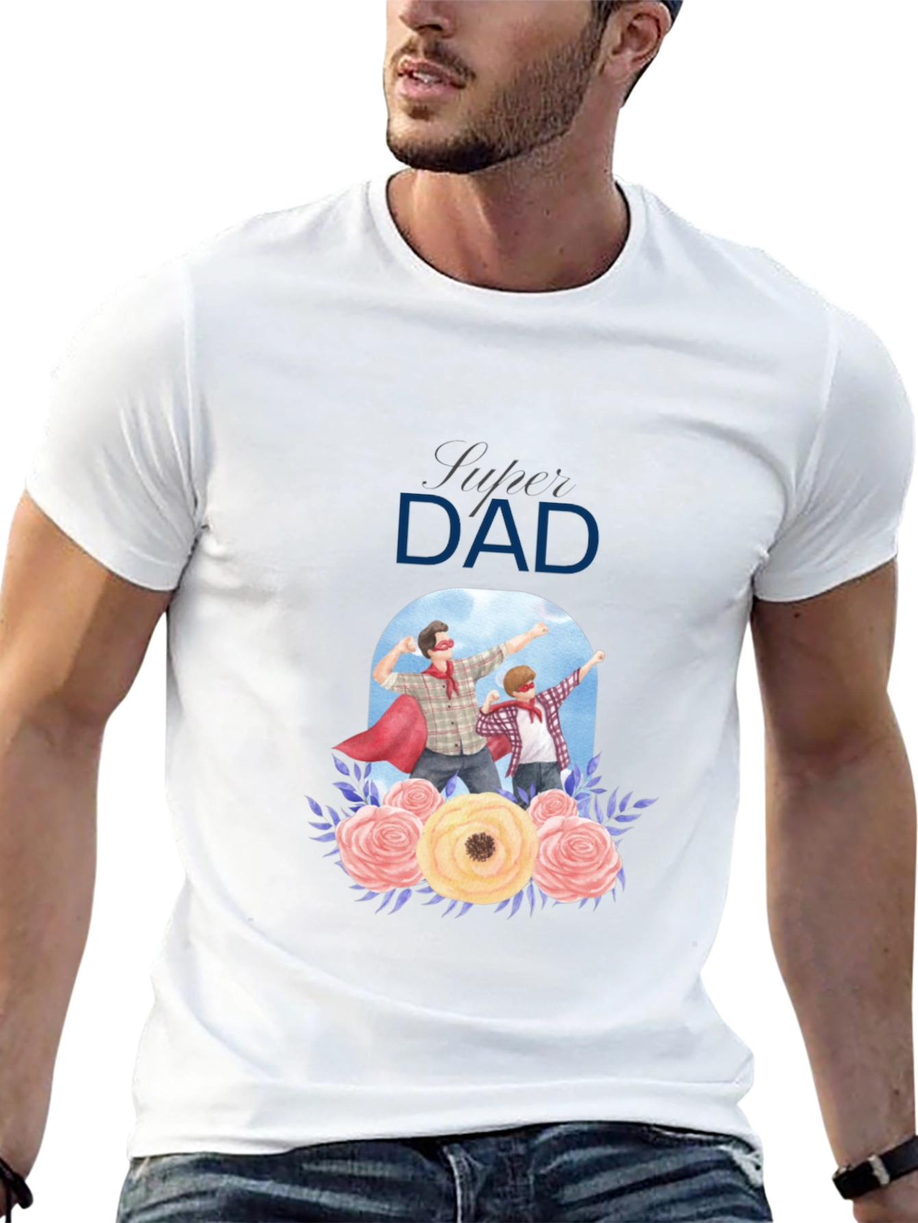 Super Dad T-Shirt - Fathers Day Gift Idea