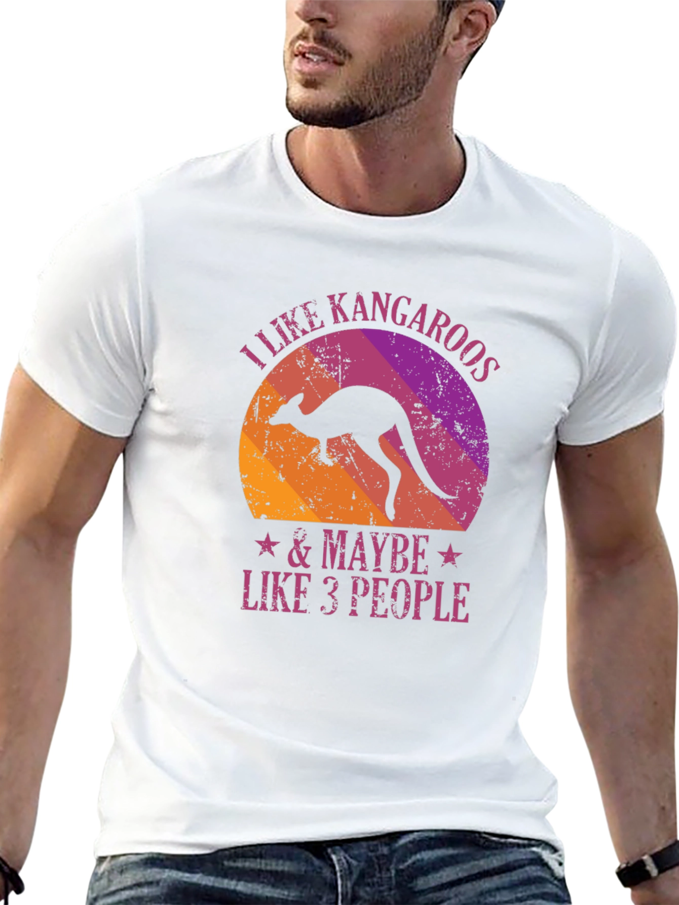 I Like Kangaroos & Maybe Like 3 People T-Shirt