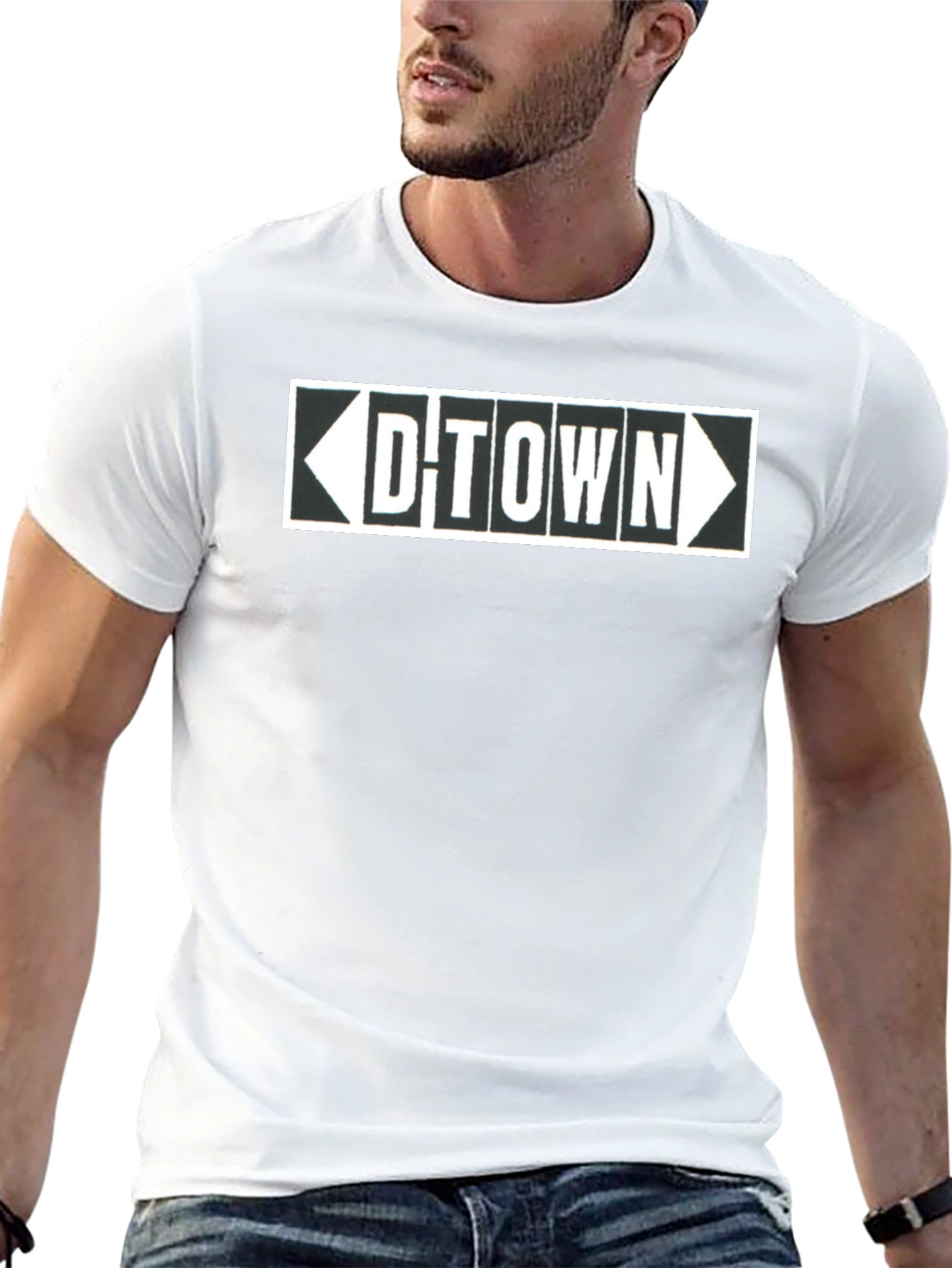 D-Town Graphic Tee - Urban Style