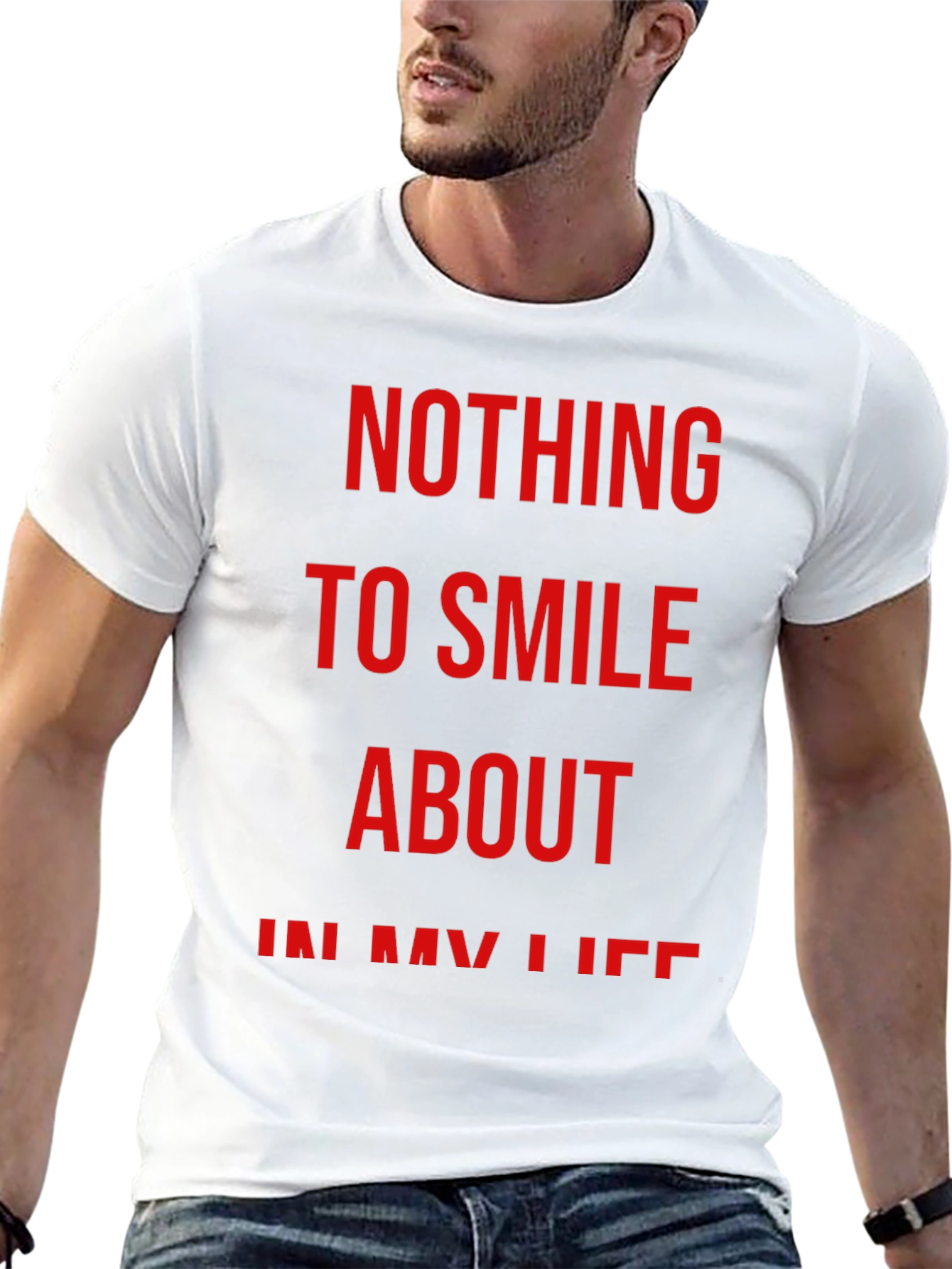 Nothing To Smile About Graphic Tee