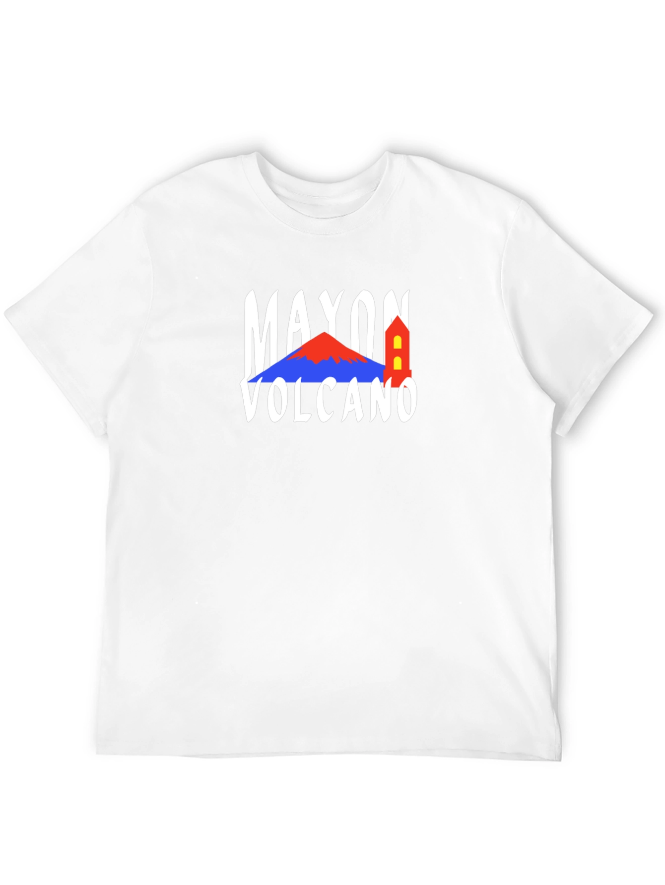 Mayon Volcano T-Shirt - Black Graphic Tee