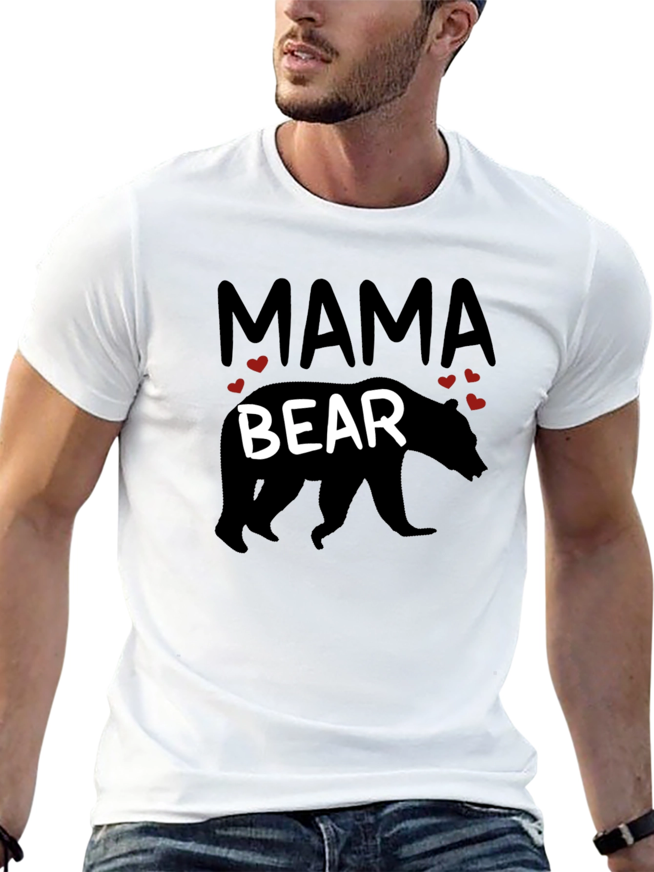 Mama Bear Graphic Tee - Perfect for Mothers