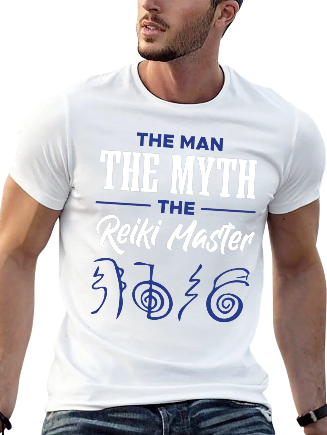 The Reiki Master T-Shirt - Man Myth Legend Tee