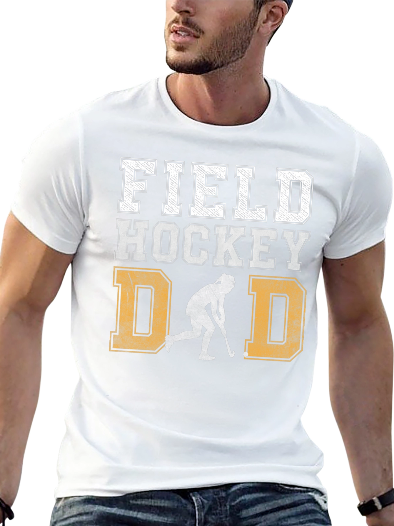 Field Hockey Dad Graphic T-Shirt