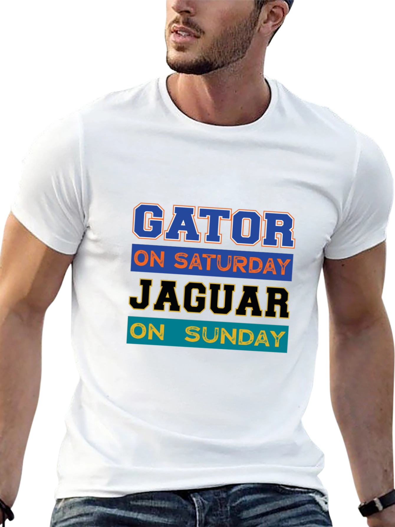 Gator Jaguar Graphic T-Shirt