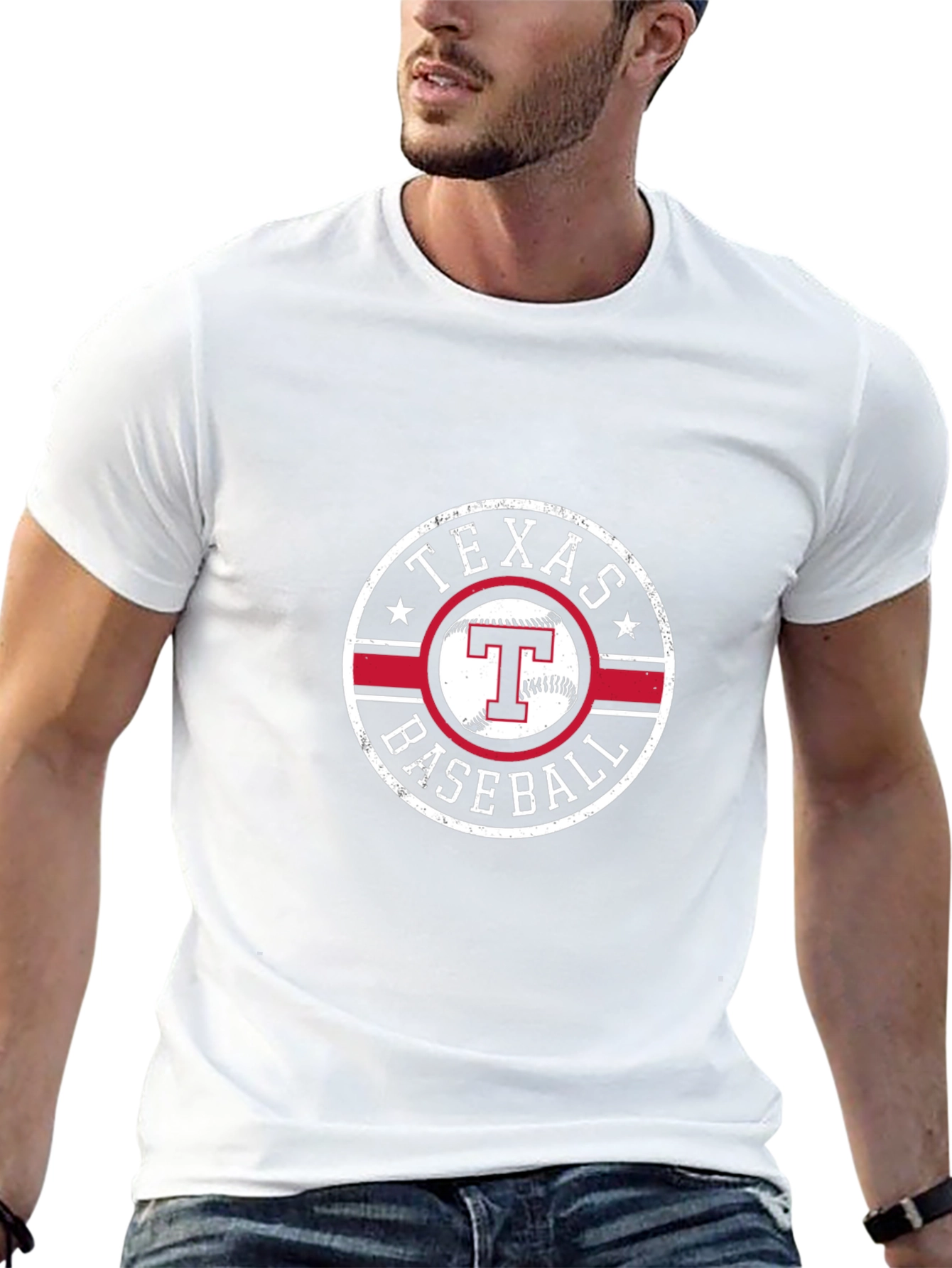 Texas Baseball Graphic T-Shirt
